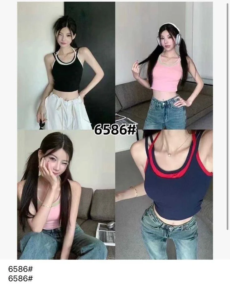 Top de tirantes acanalado-6586