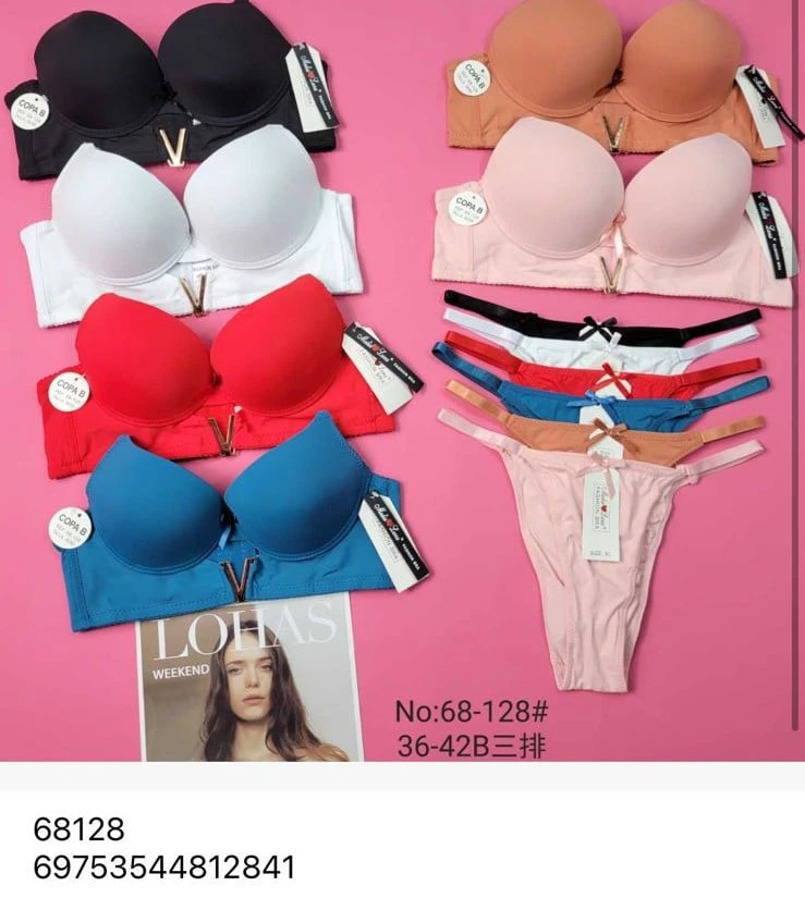 Conjunto de Lencería Femenina-68-128