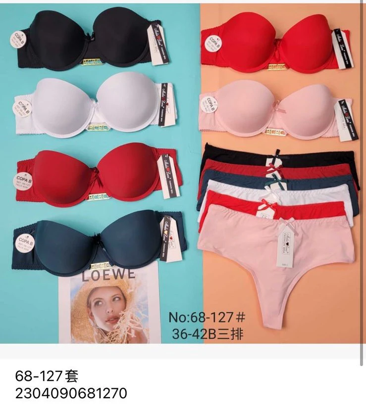 Conjunto de ropa interior para mujer-68-127