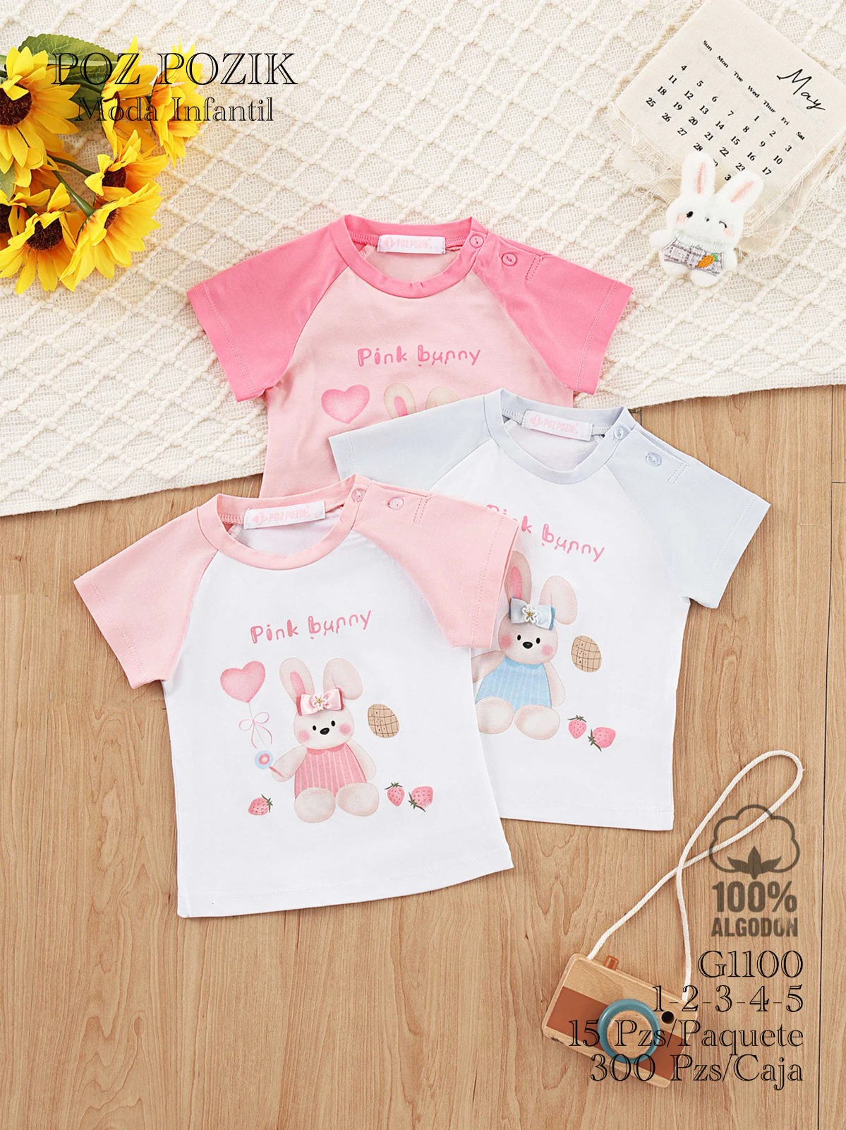 Playeras de conejito-G1100