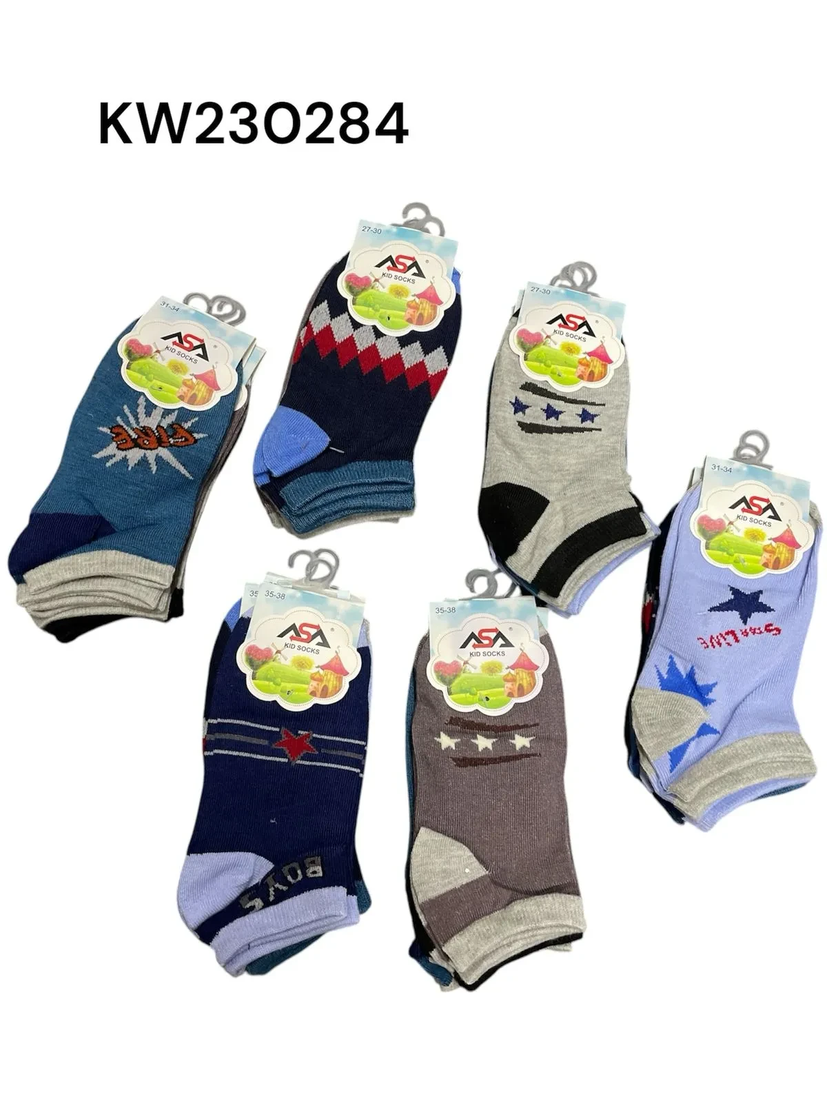 Calcetines medios para niños-KW230284