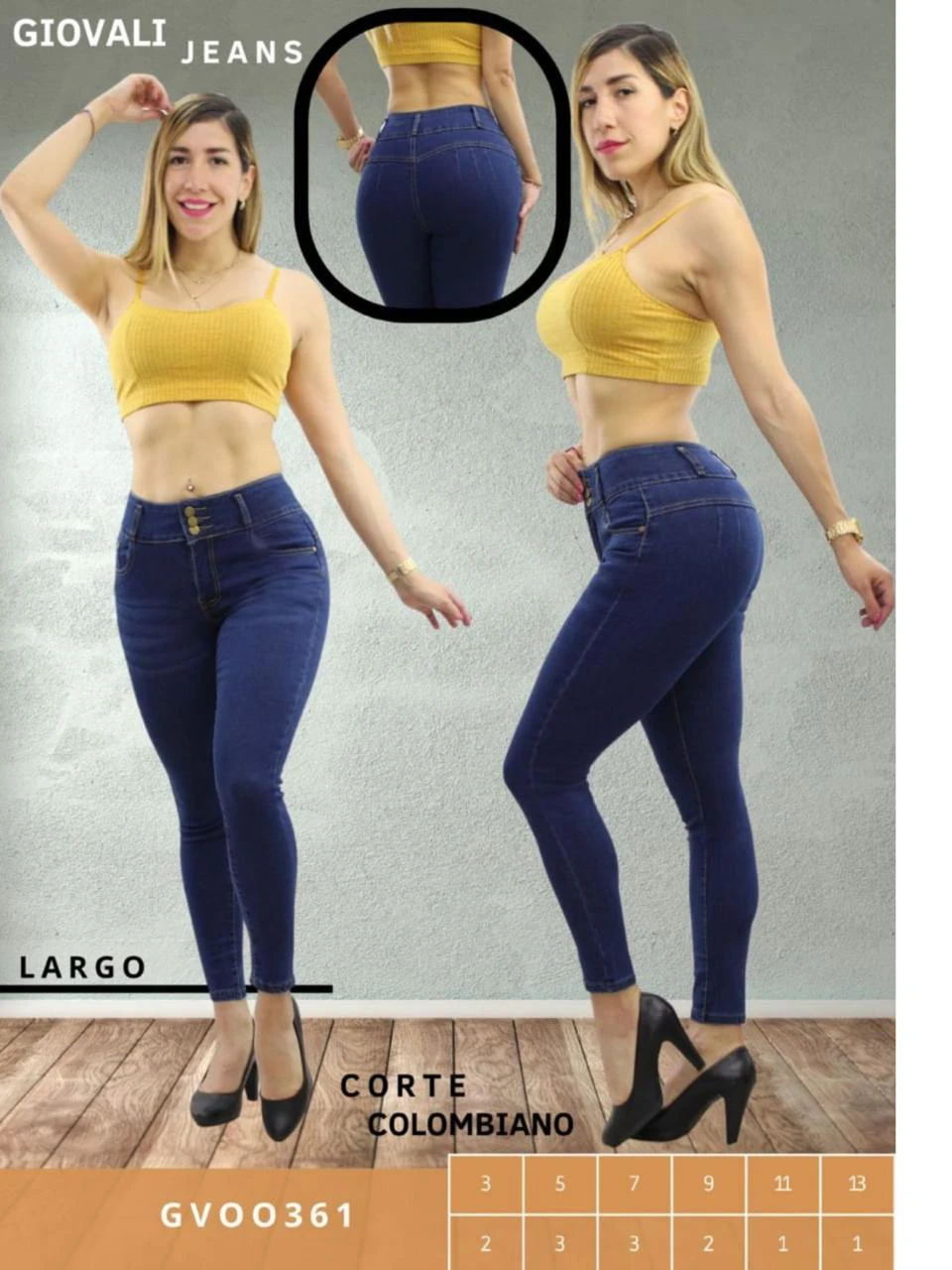 Jeans corte colombiano-GV00361