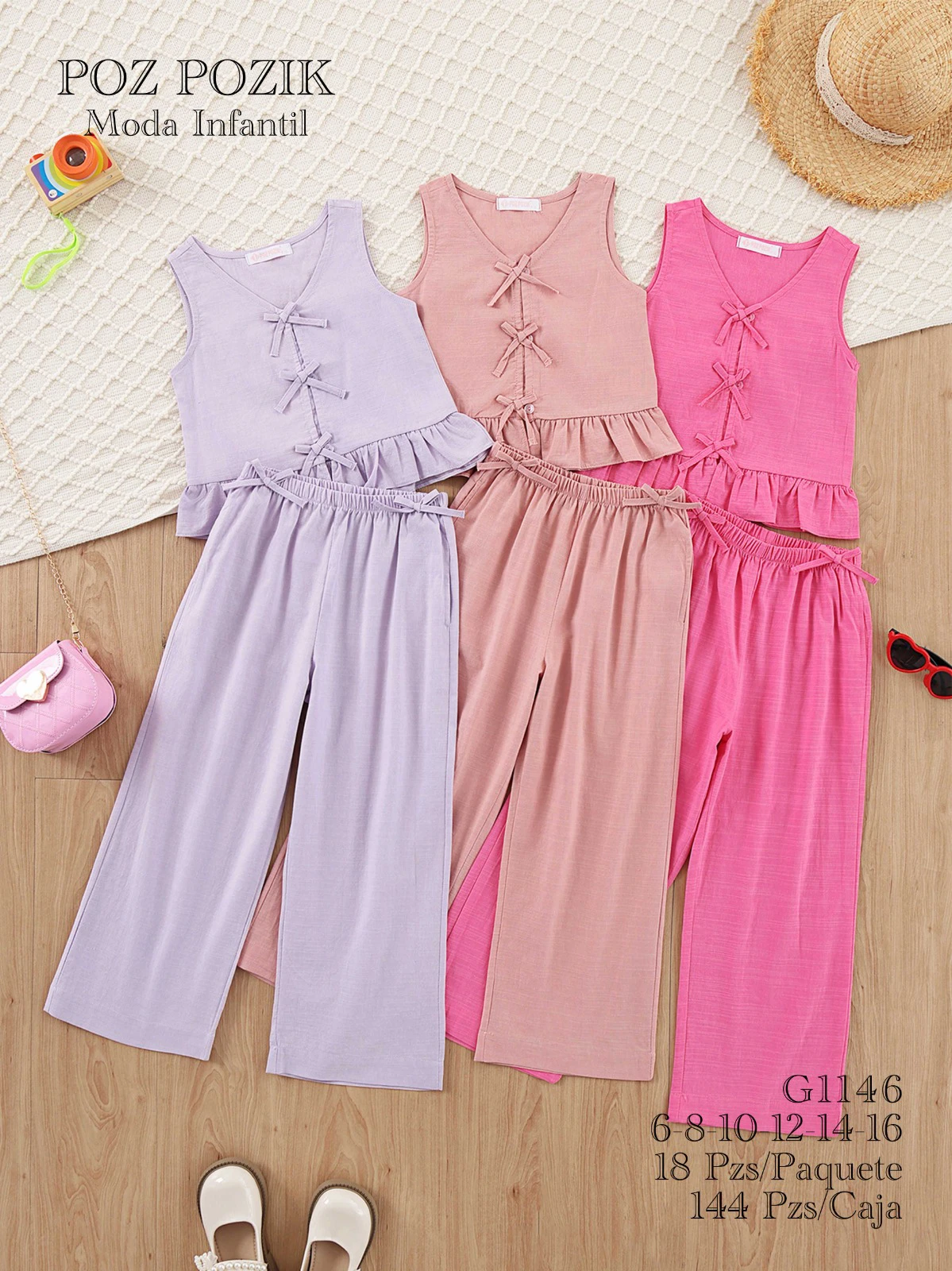 Conjunto de Top y Pantalón-G1146