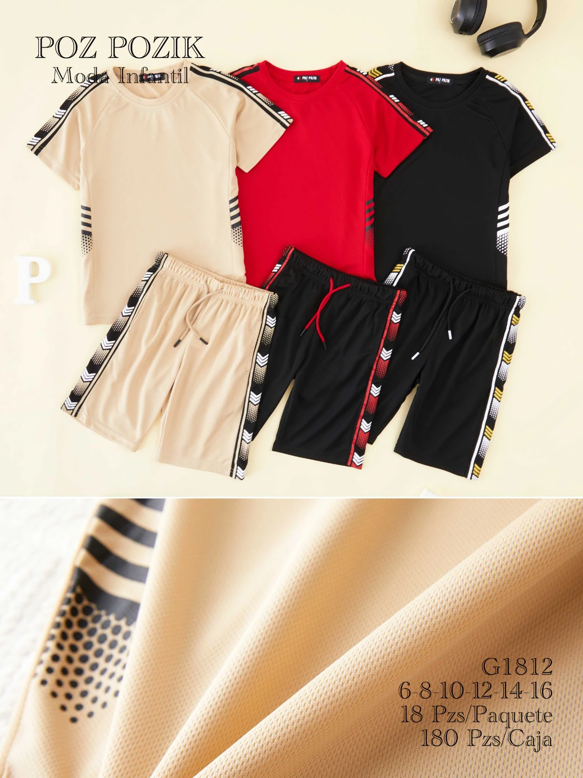 Conjunto de Playera y Short-G1812