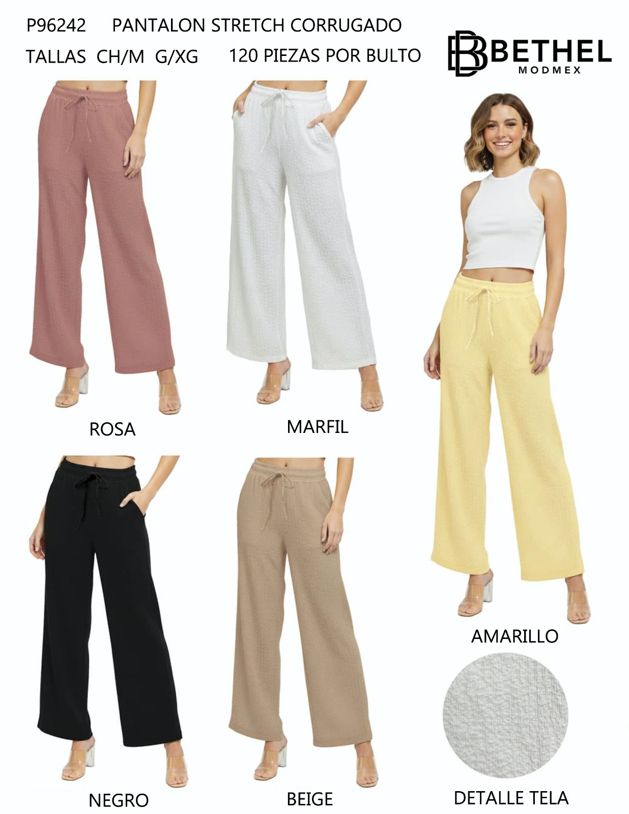 Pantalón Stretch Corrugado-P96242