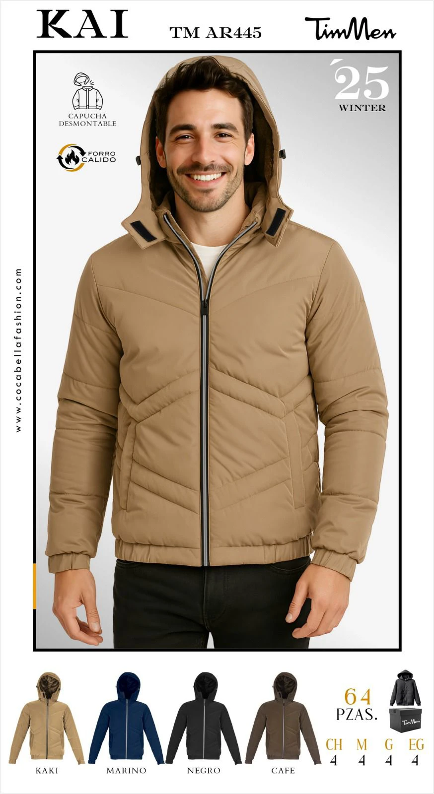 Chamarra Hombre Kai-TM AR445