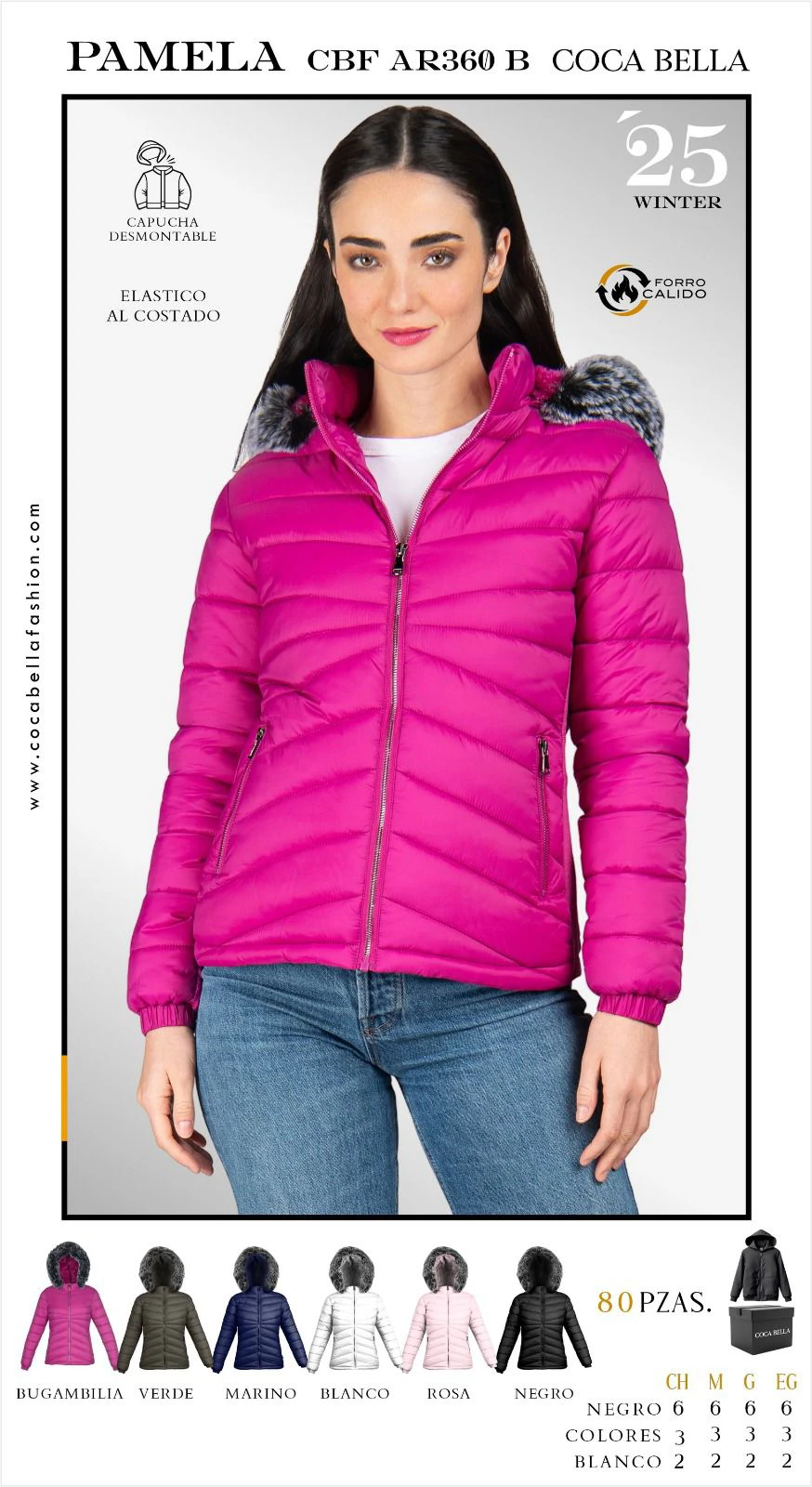 Chaamarra Dama Pamela-CBF AR360 B