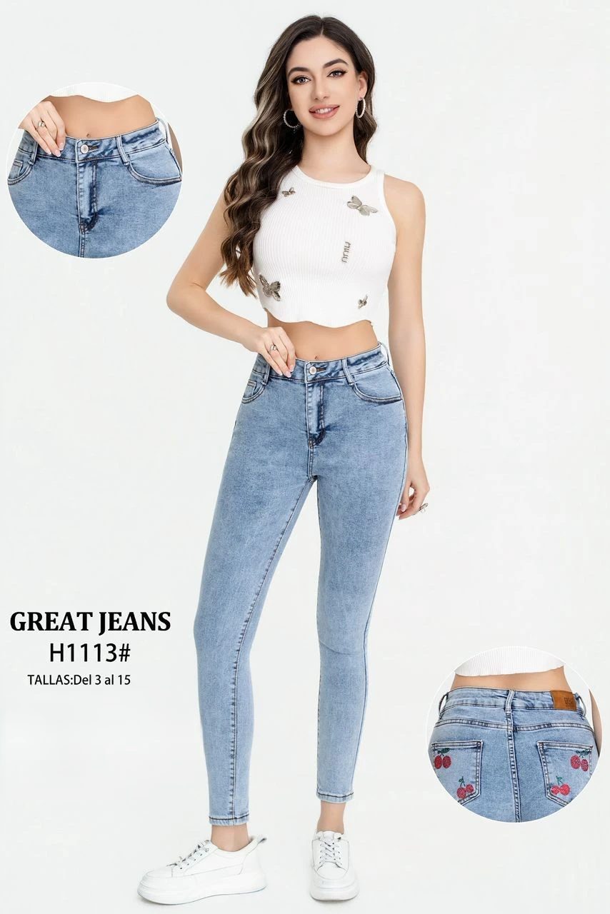 Jeans skinny Great Jeans-H1113