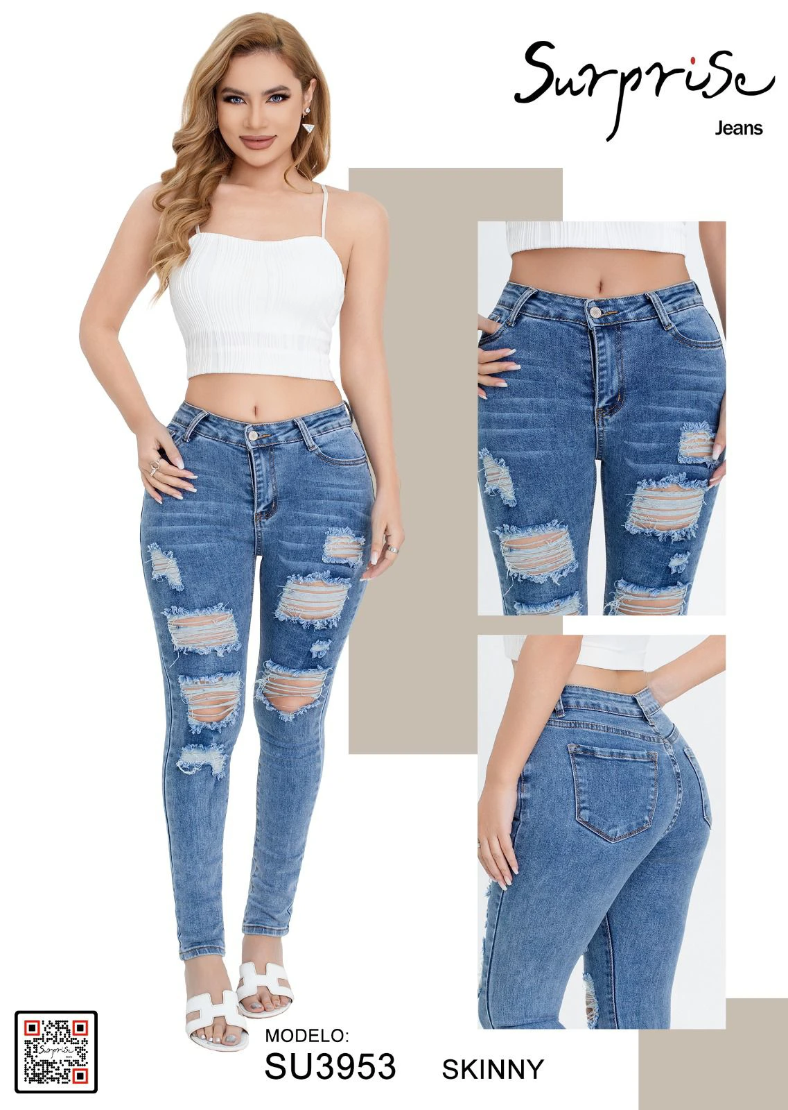 Jeans Skinny Surprise-SU3953