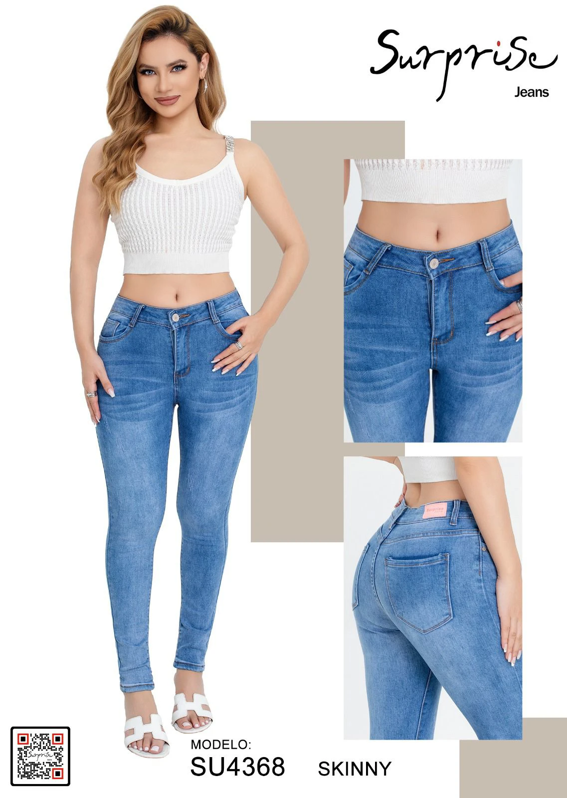 Jeans Skinny Surprise-SU4368