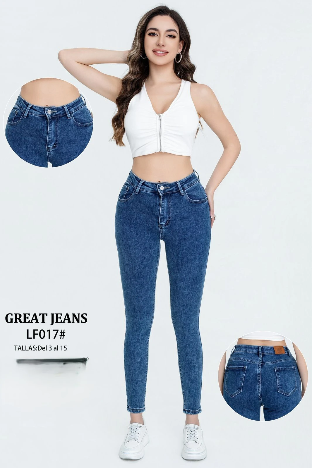 Jeans skinny Great Jeans-LF017