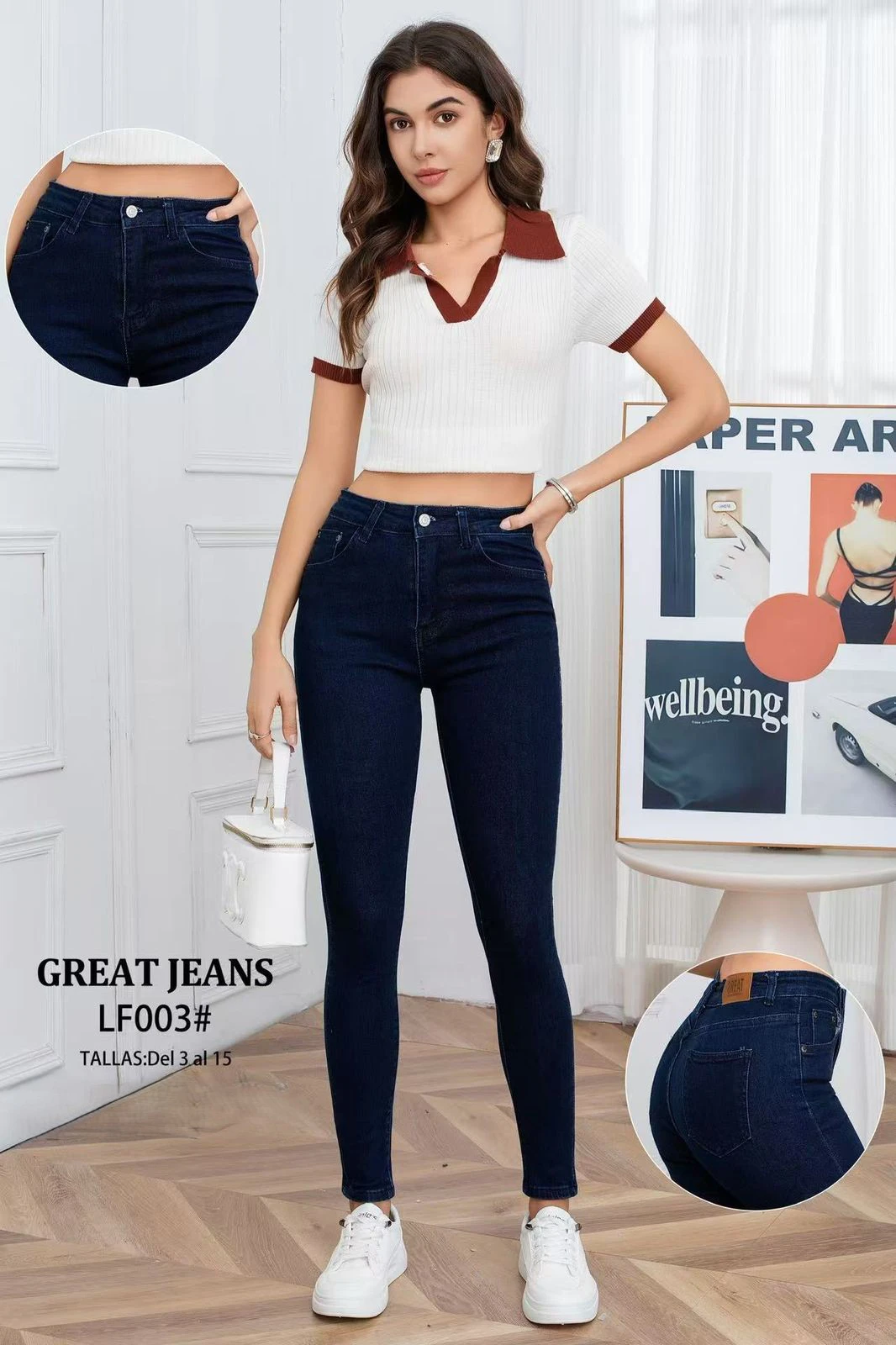 Jeans skinny Great Jeans-LF003