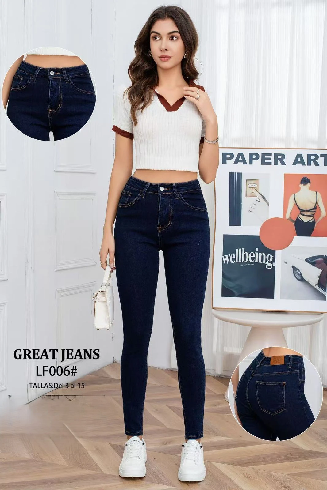 Jeans skinny Great Jeans-LF006