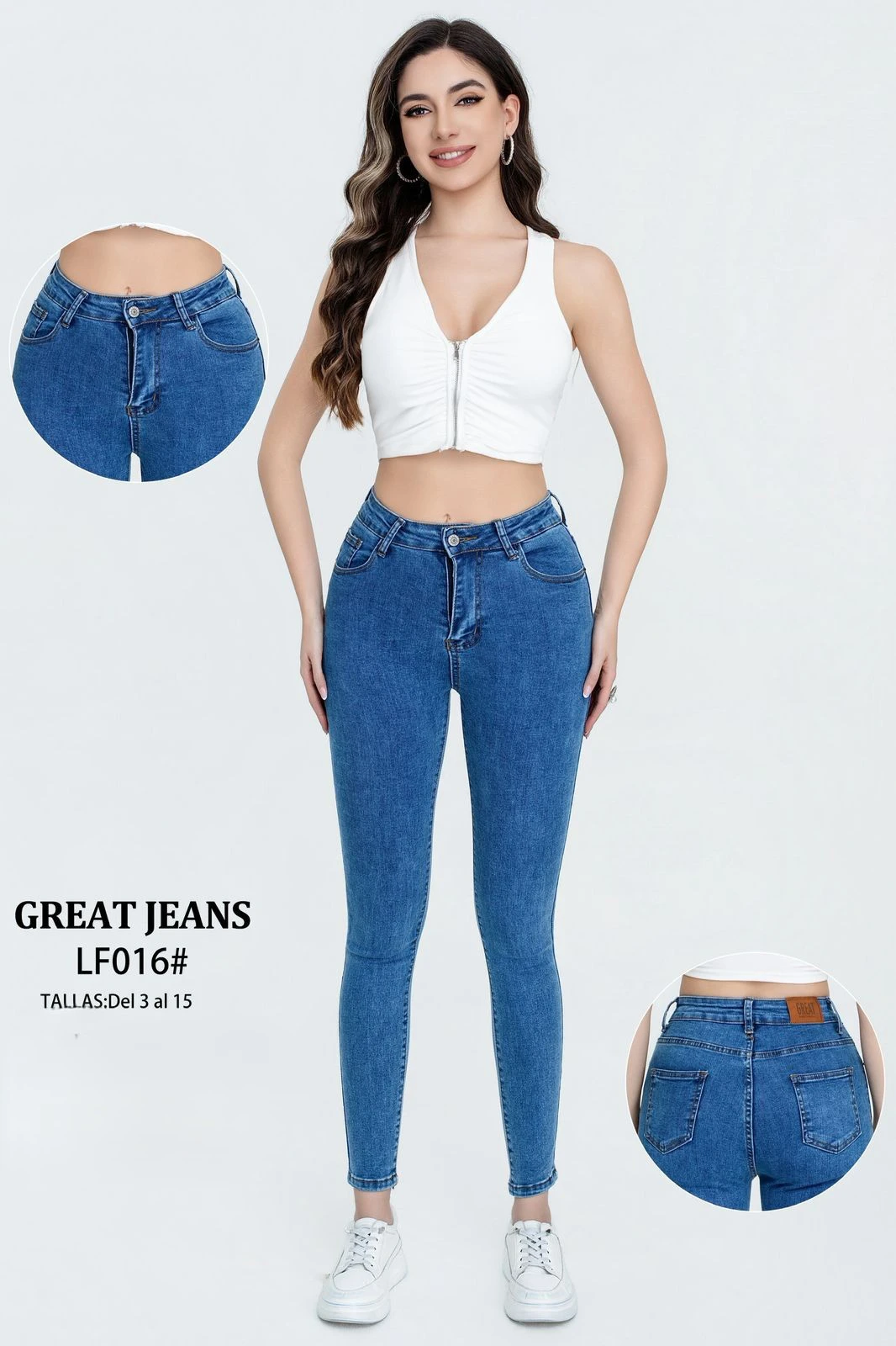 Jeans skinny Great Jeans-LF016
