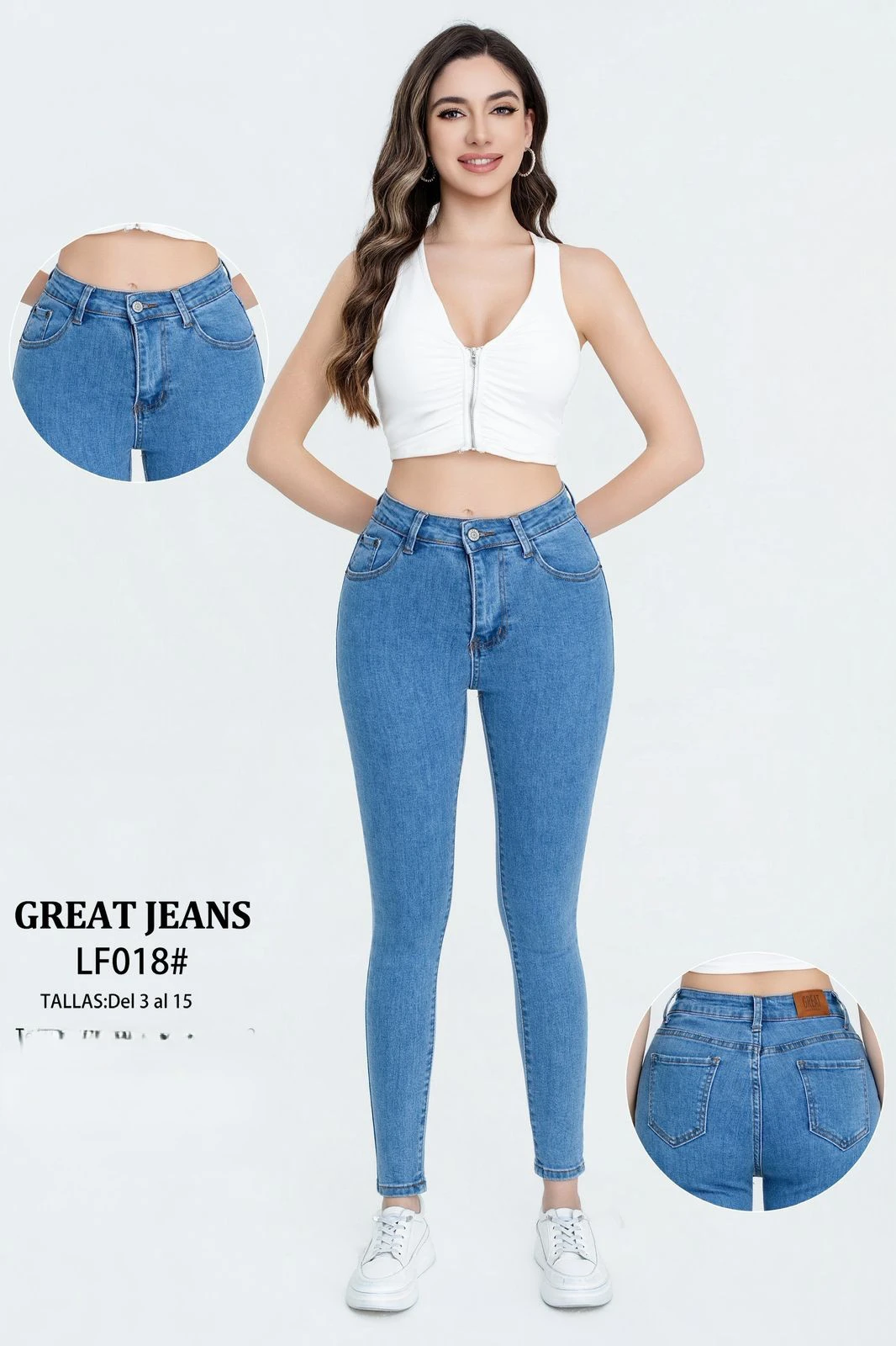 Jeans skinny Great Jeans-LF018