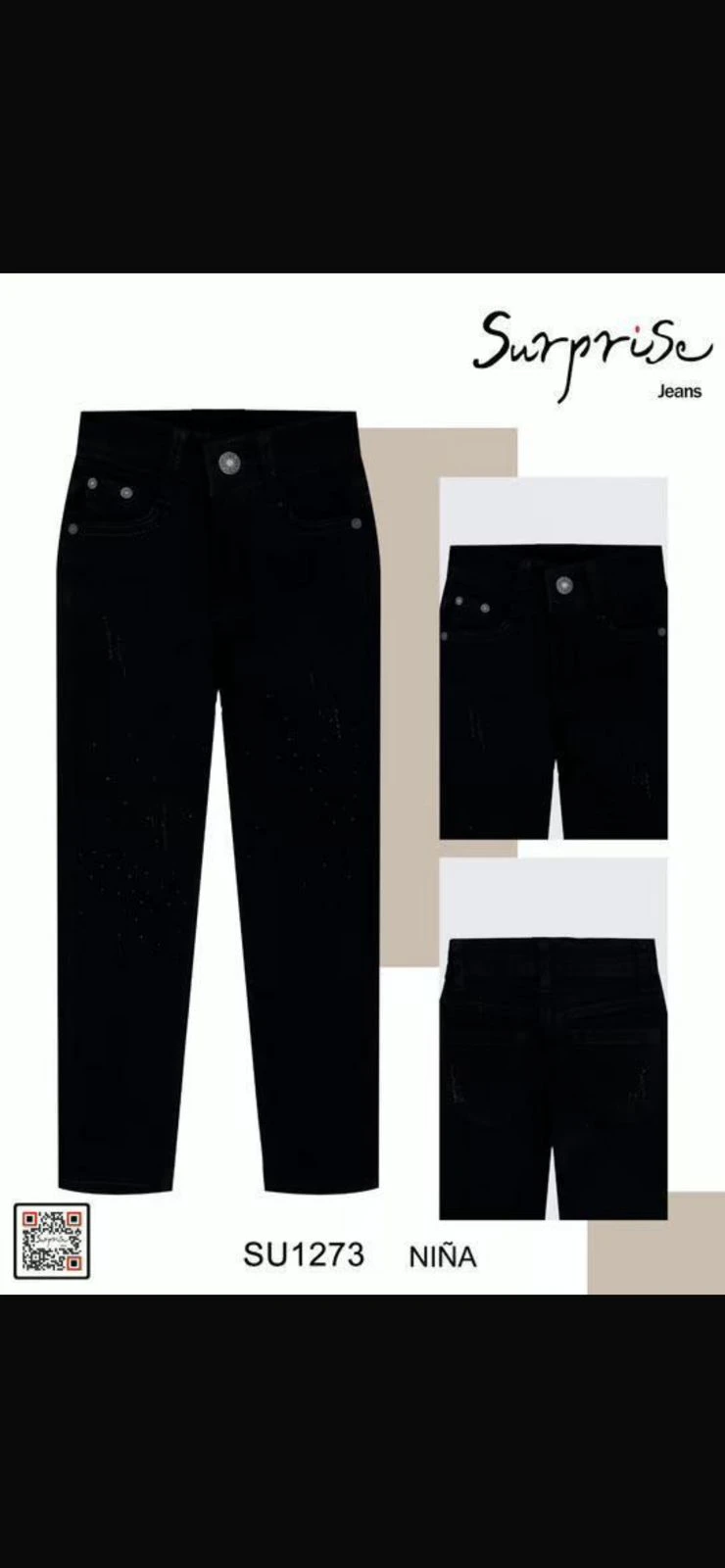 Jeans para Niña Surprise-3P-SU1273