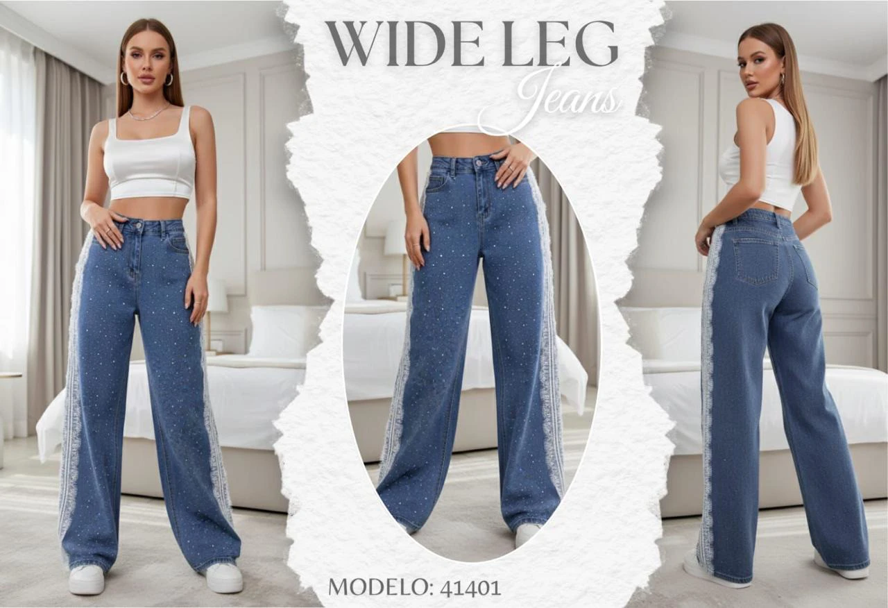 Jeans Wide Leg-41401