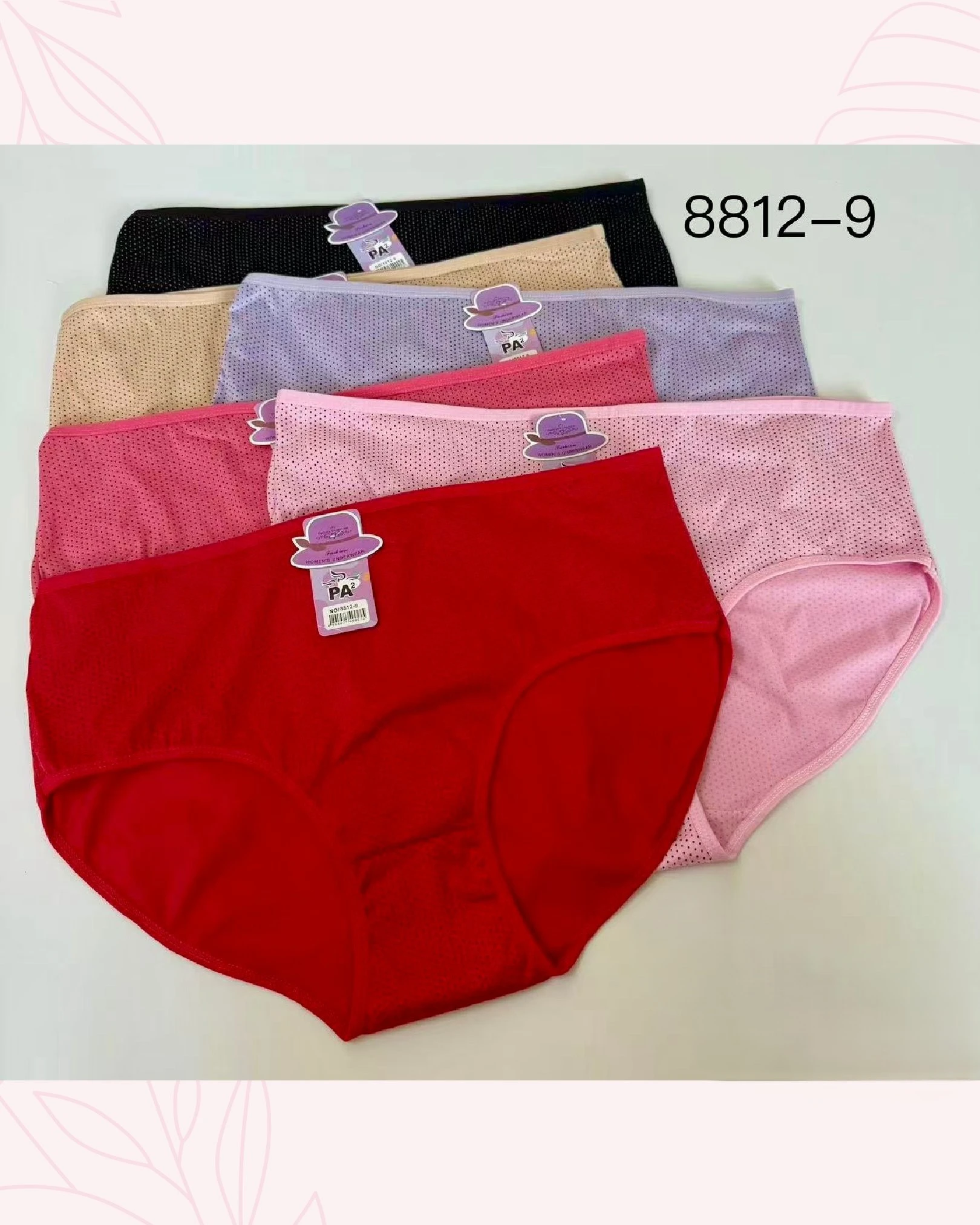 Pantaletas de mujer-8812-9