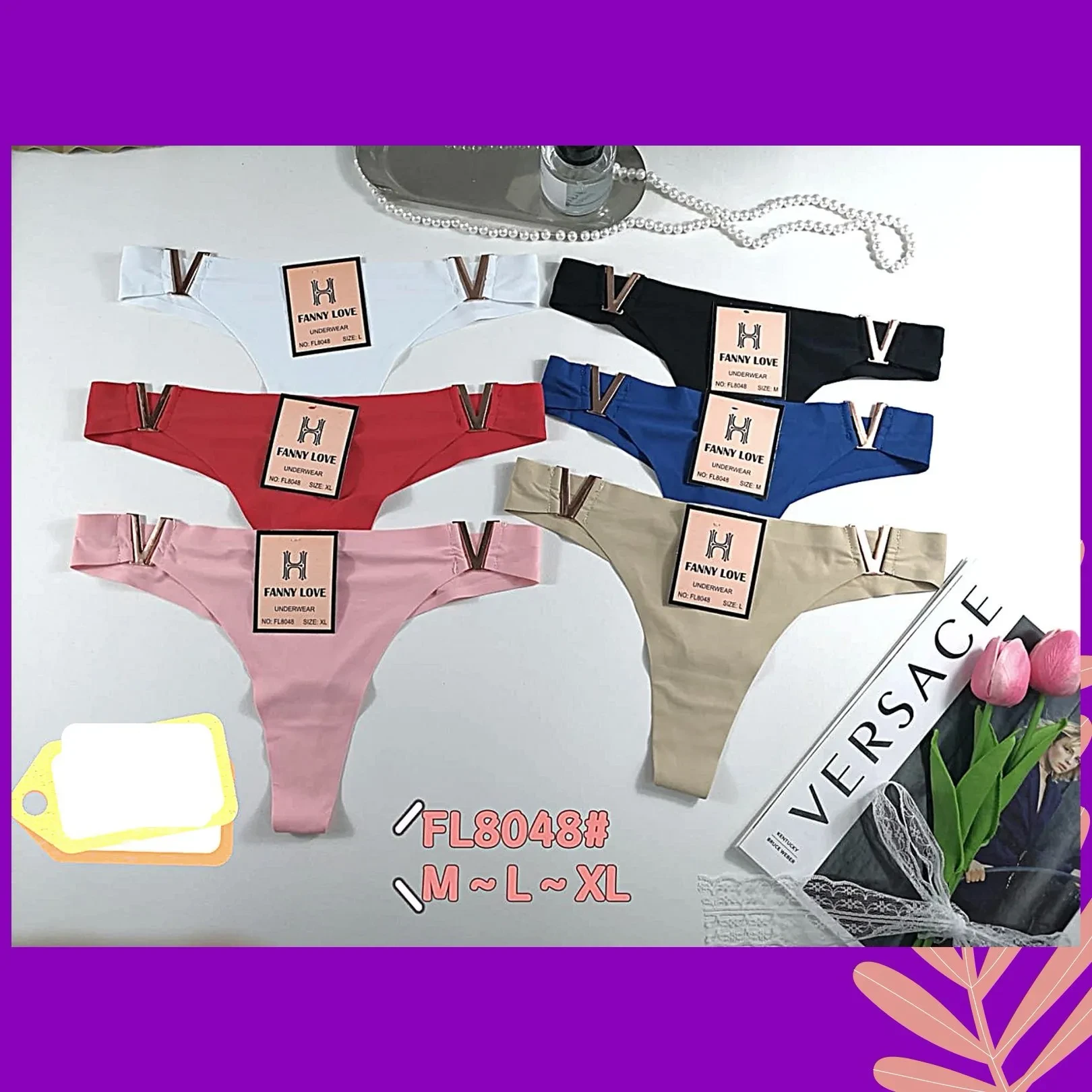 Tanga Sin Costura-FL8048-0-FL8048