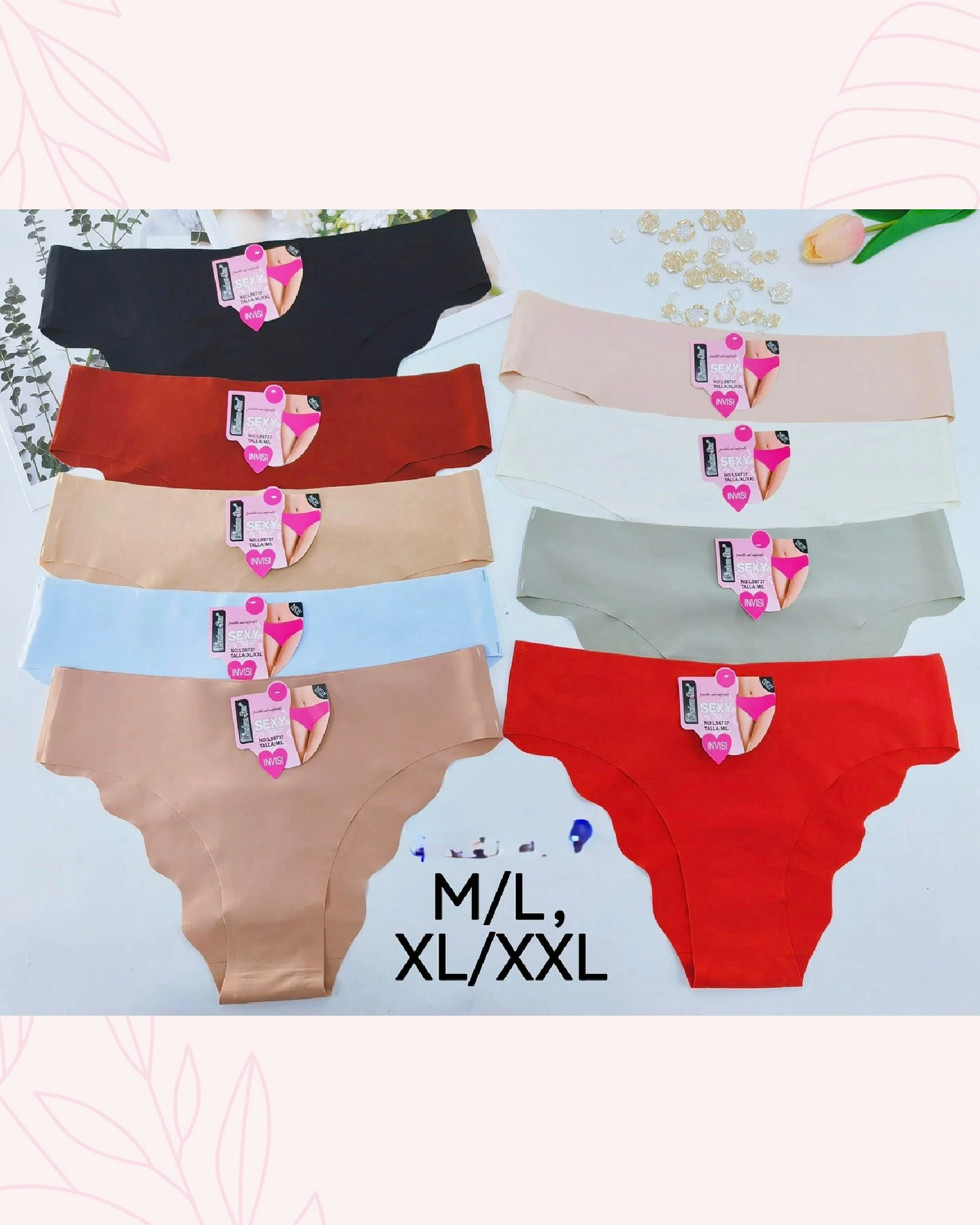 Pantaletas Invisibles Sin Costuras-L56737