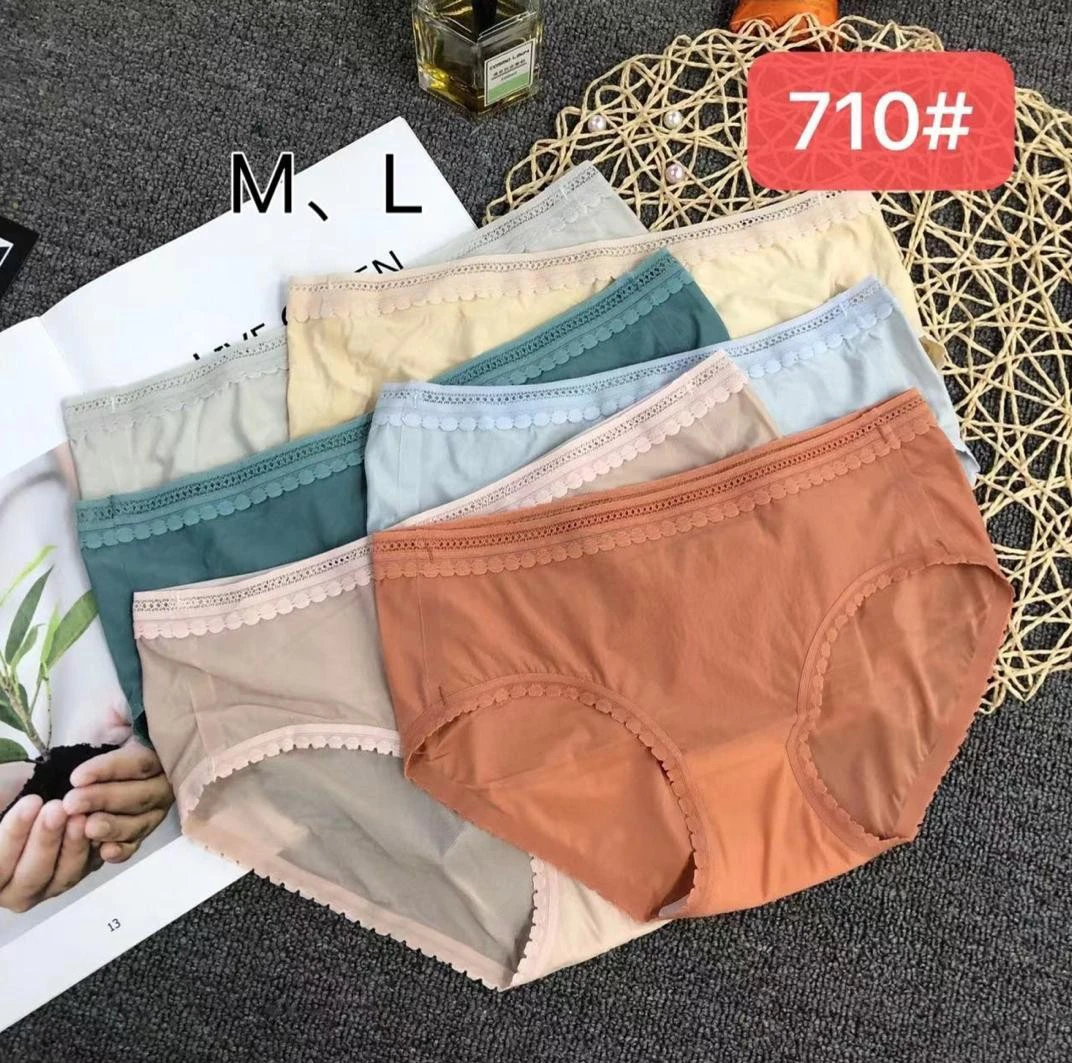 Braguitas de mujer con detalle de encaje-710