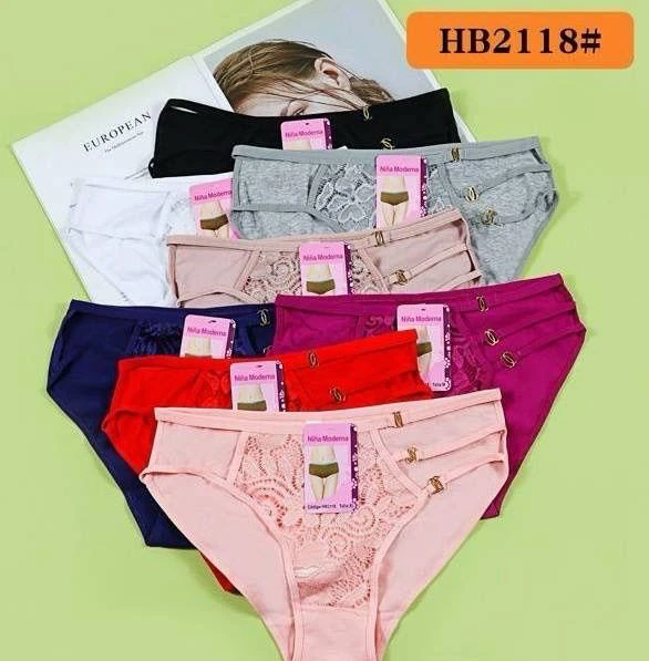 Braguitas de mujer con encaje-HB2118