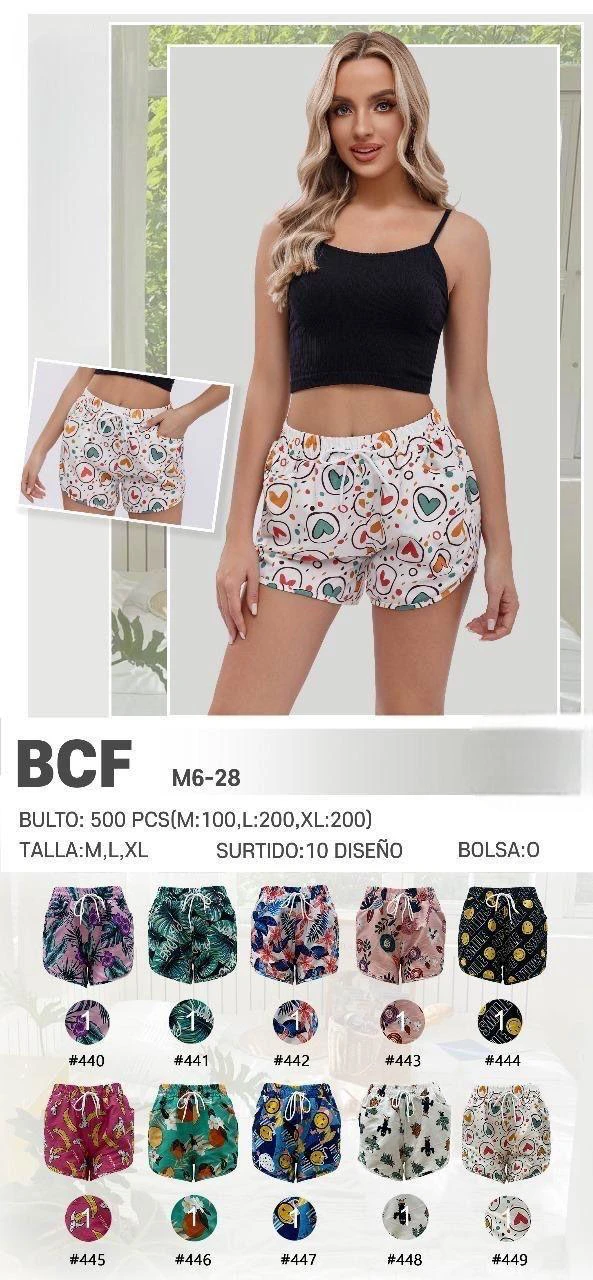 Shorts Estampados Casuales-BCF