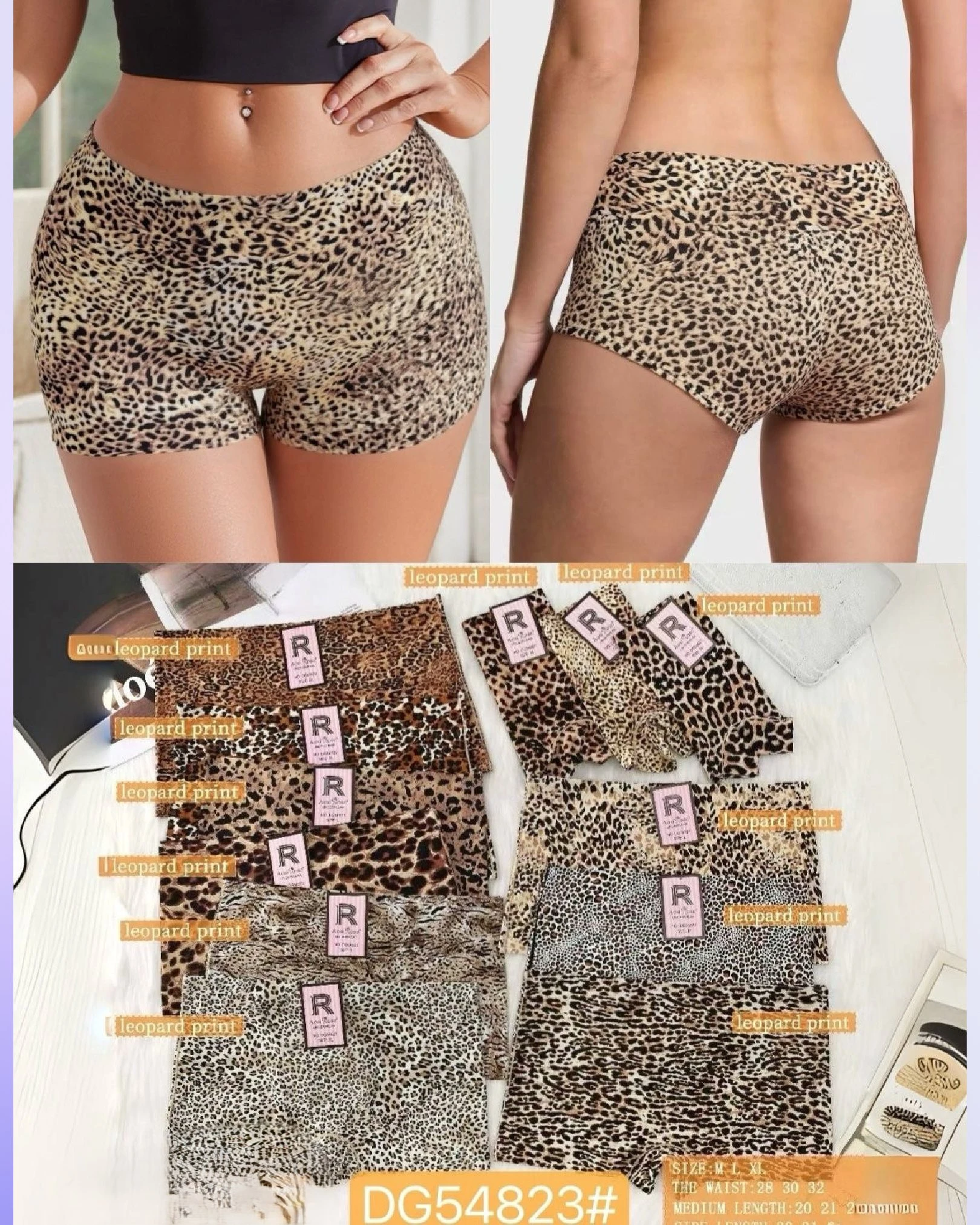 Boxer invisible estampado animal print-DG54823