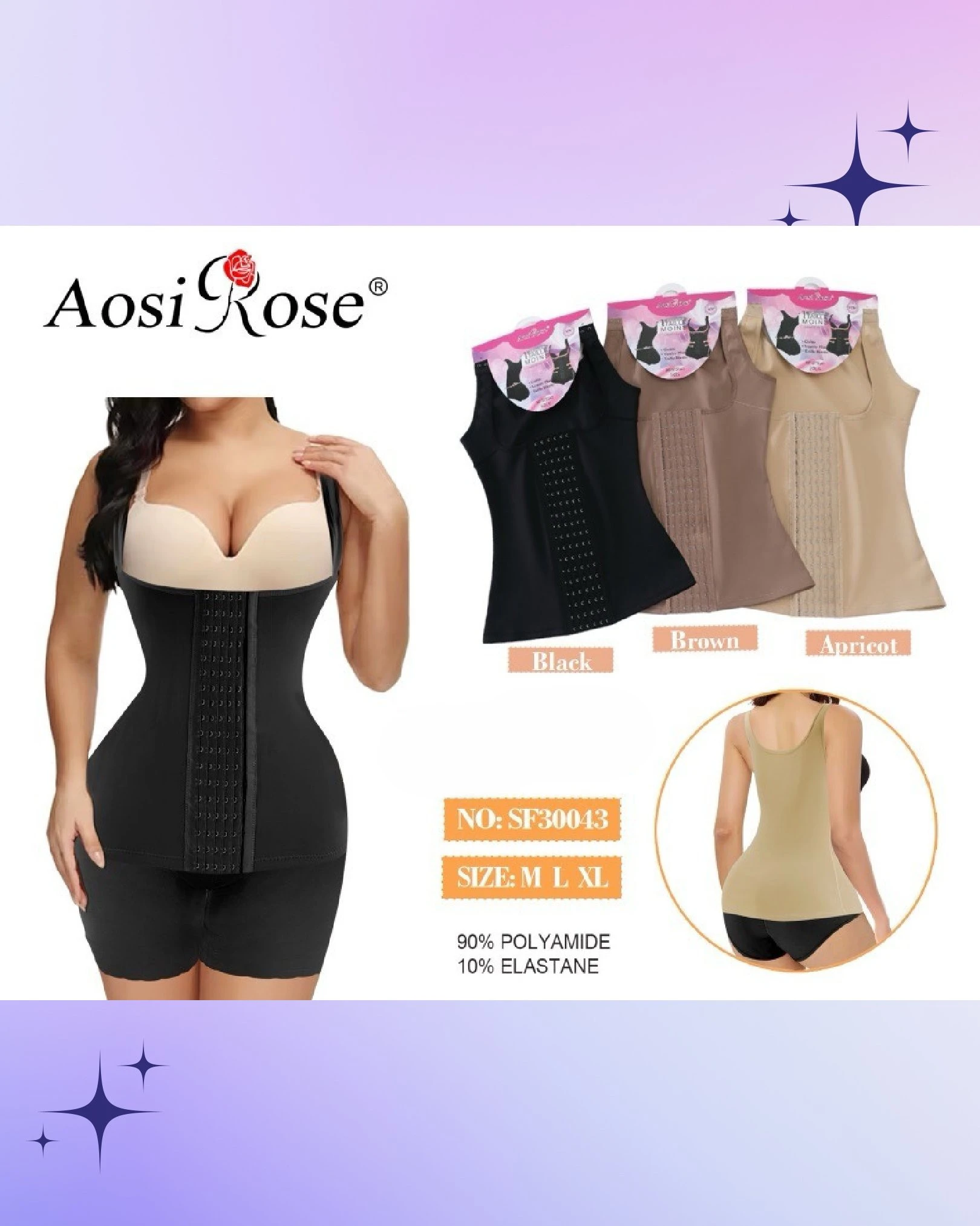 Faja moldeadora de cuerpo-SF30043