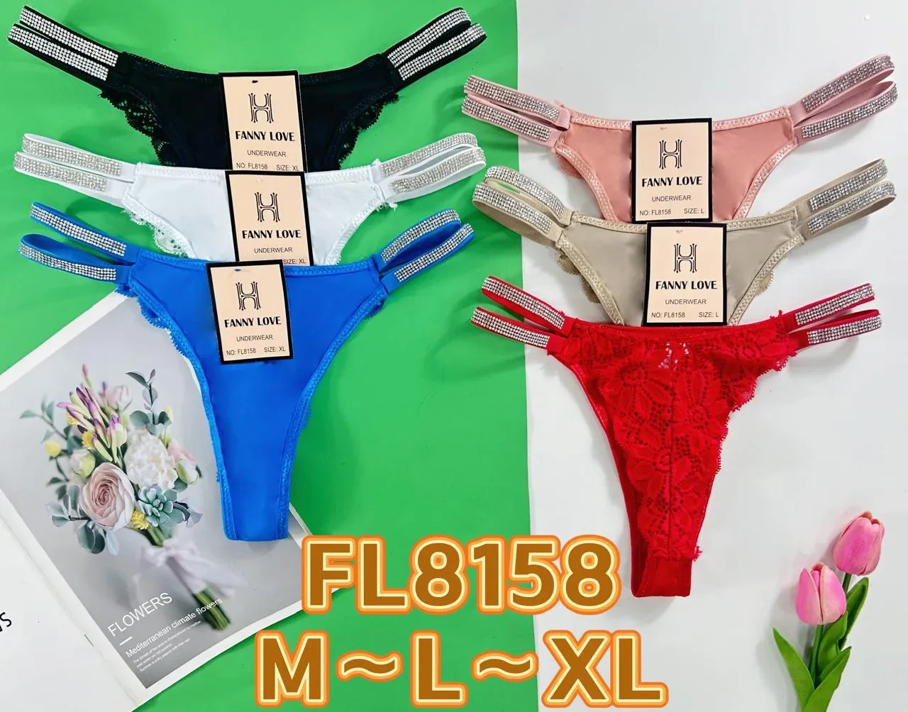 Tanga De Encaje-FL8158-0-FL8158