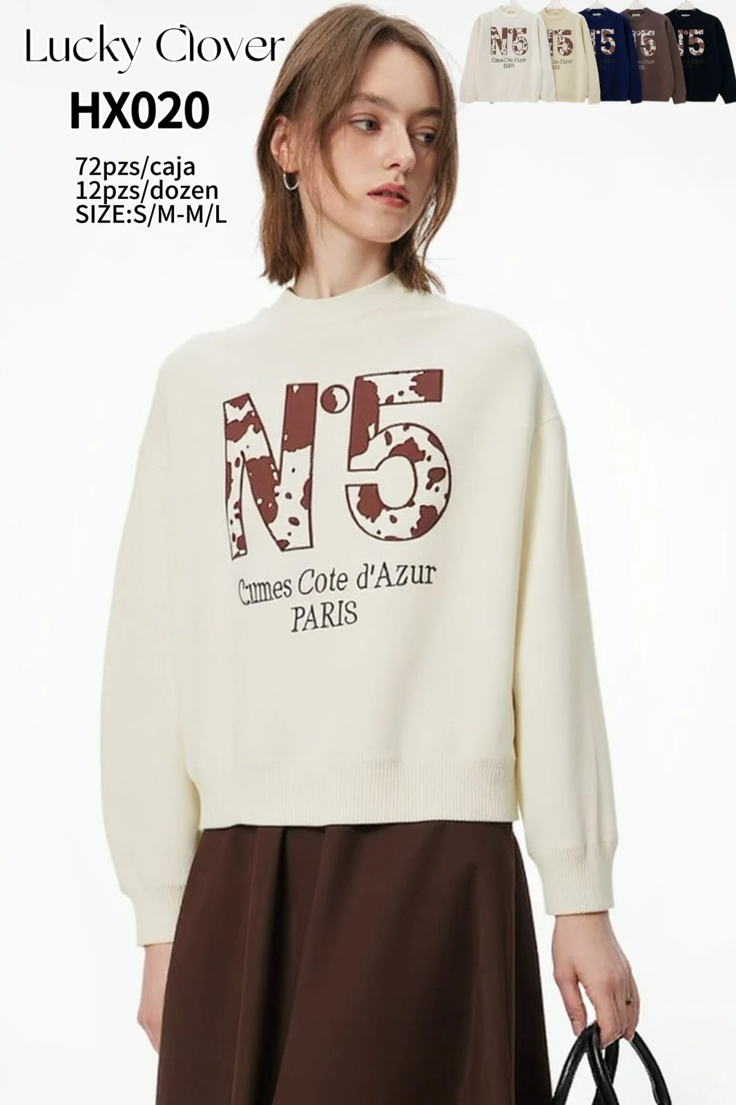 Sudadera N°5 Paris-HX020