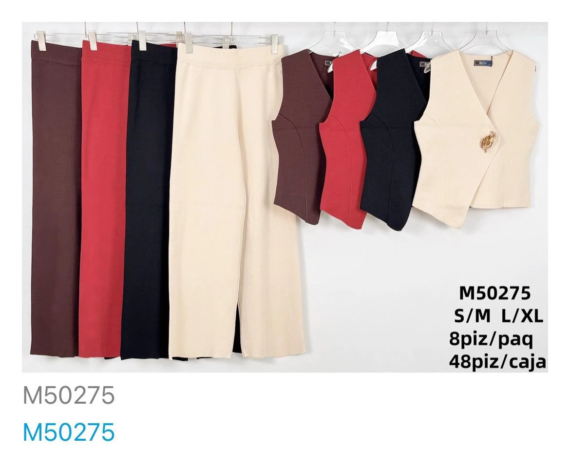 Conjunto de pantalón y chaleco-M50275