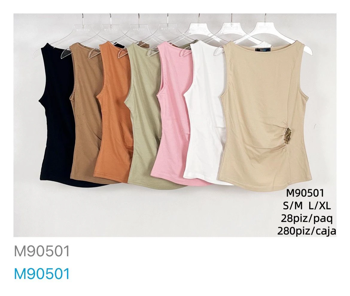 Top Sin Mangas Con Detalle Lateral-M90501