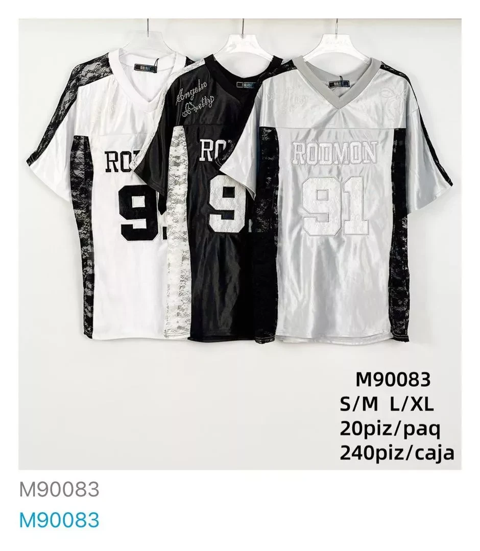 Playera tipo Jersey-M90083