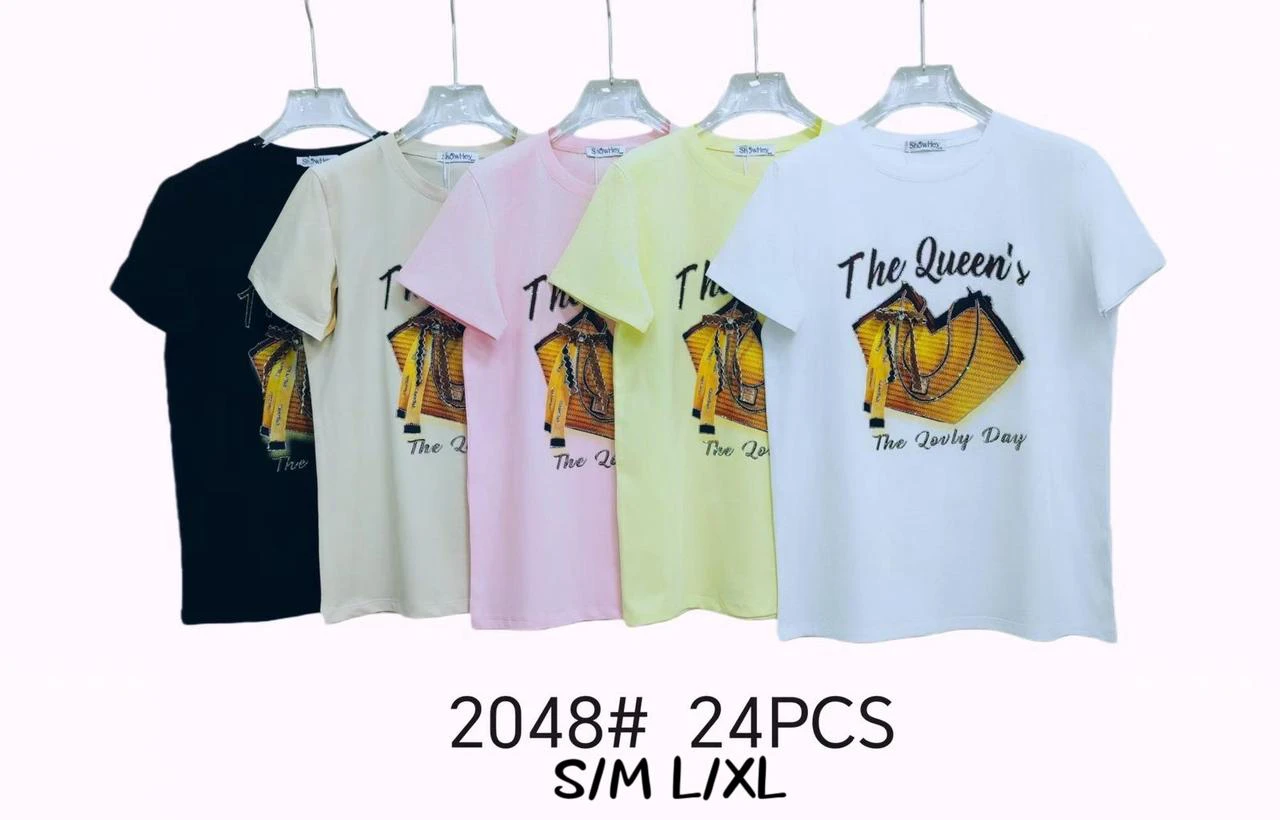 Playera estampada The Queen’s-2048
