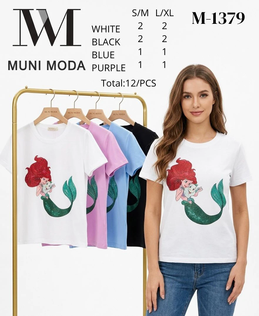 Camiseta con estampado-M-1379