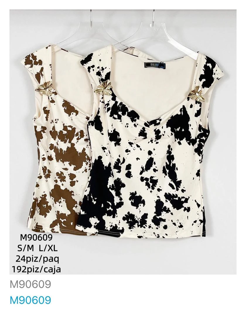 Blusa con diseño-M90609