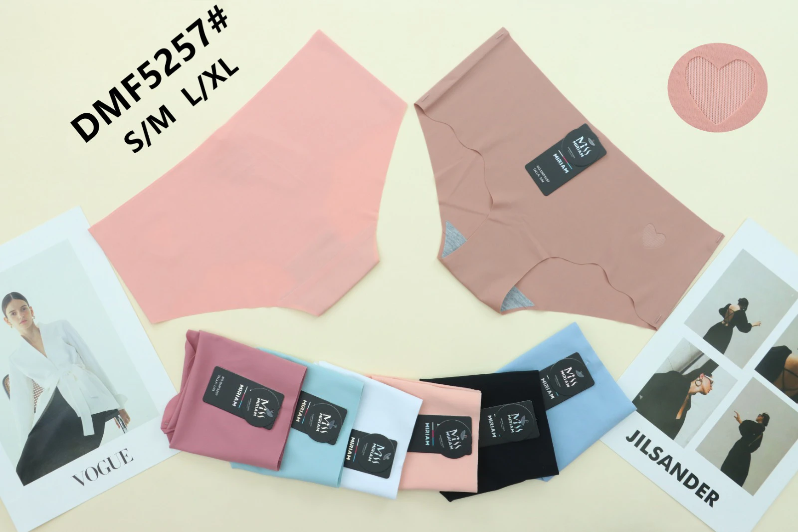 Braguitas lisas para mujer-DMF5257