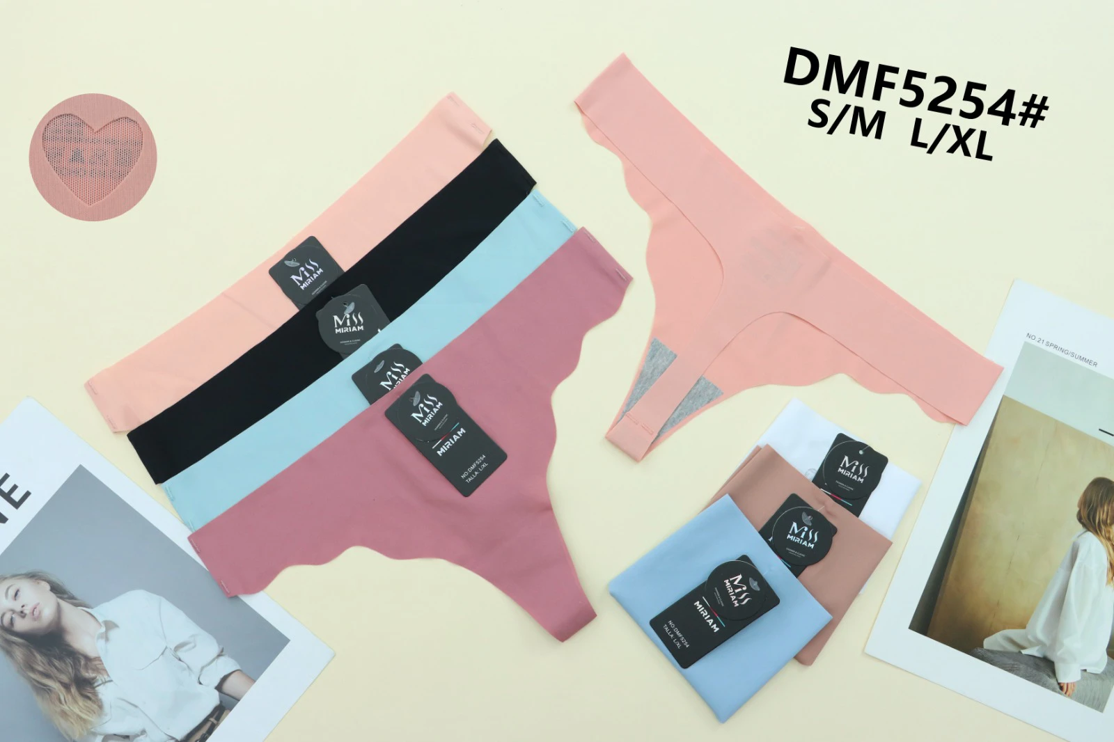 Tanga de mujer sin costuras-DMF5254