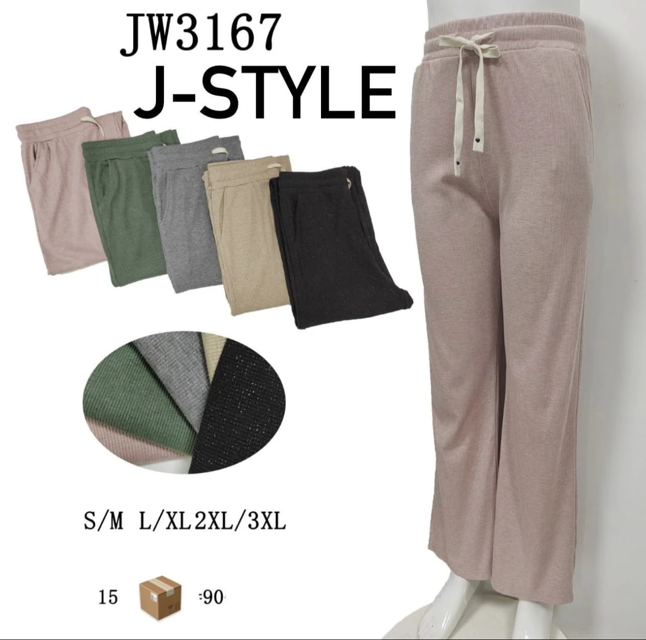 Pantalón Casual J-Style-JW3167