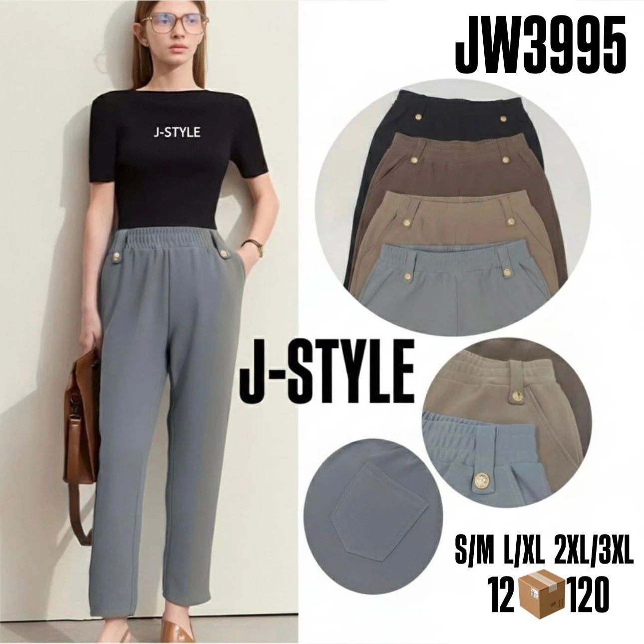 Pantalón J-Style-JW3995