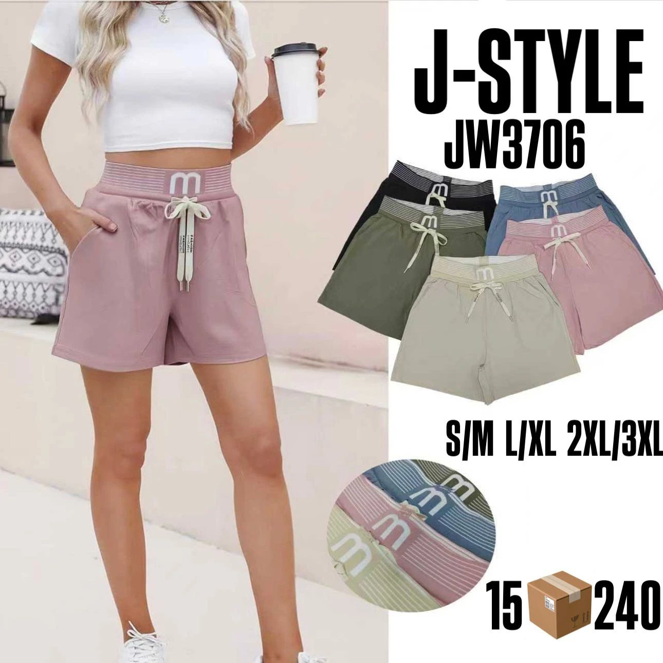 Shorts J-Style-JW3706