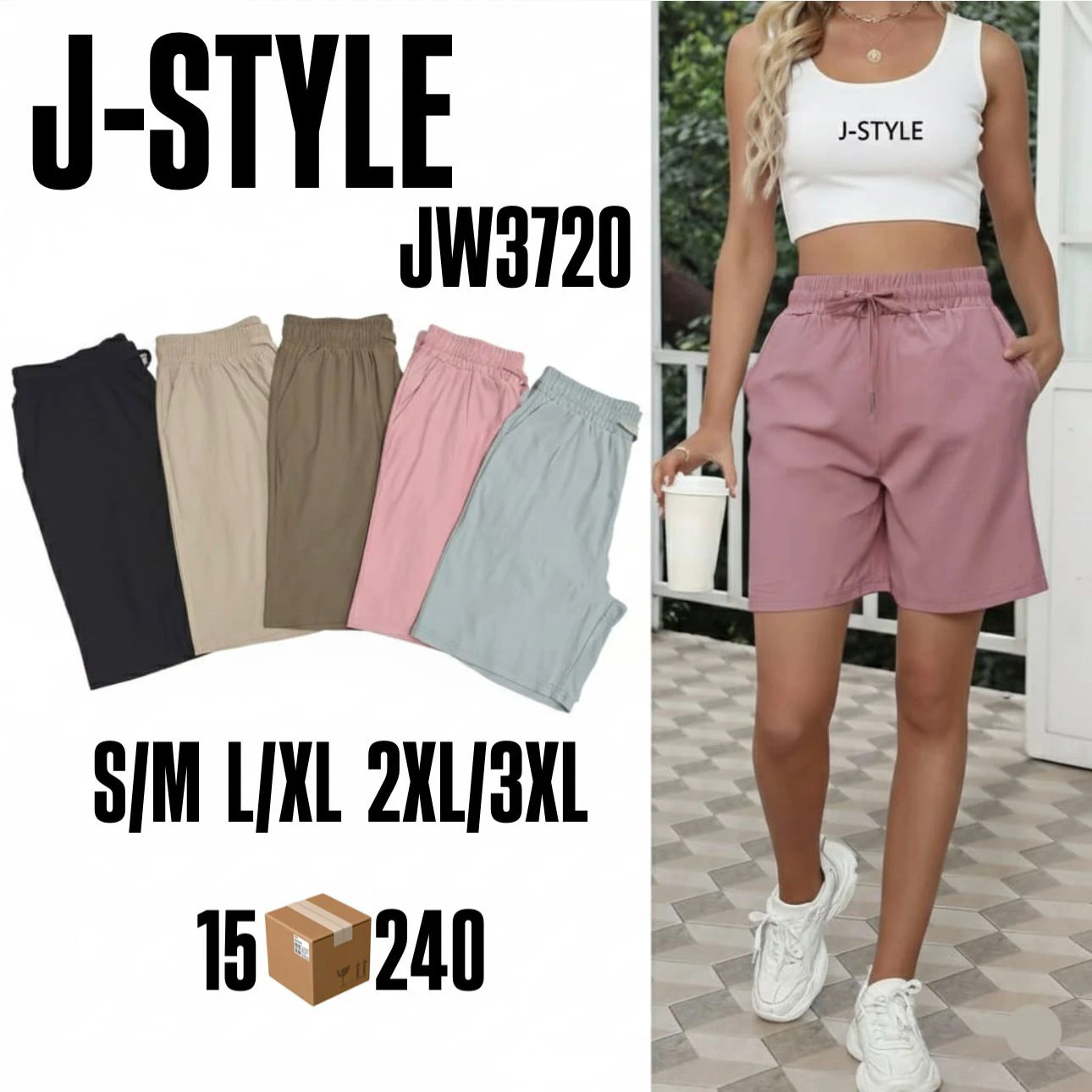 Shorts J-STYLE-JW3720