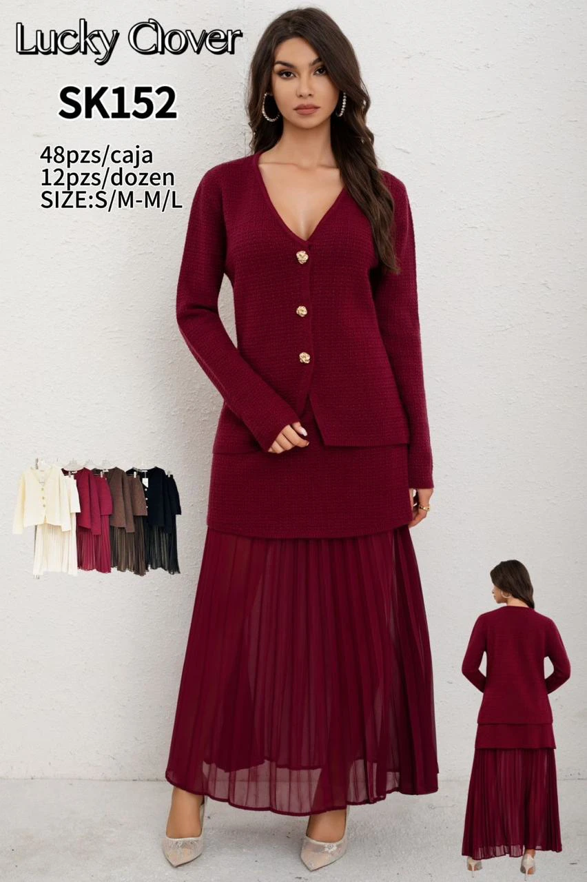 Conjunto falda y chaqueta-SK152