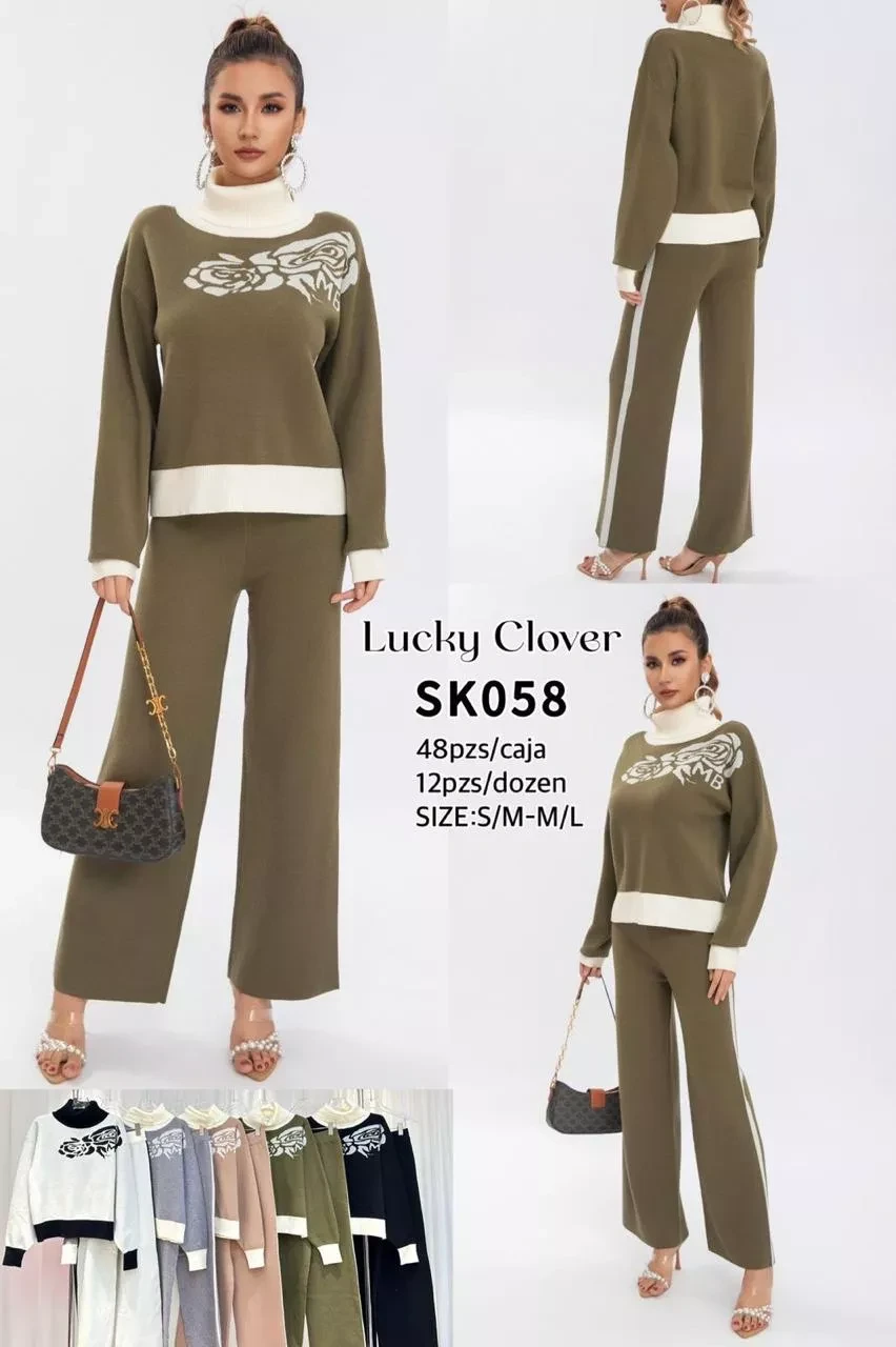 Conjunto Lucky Clover-SK058