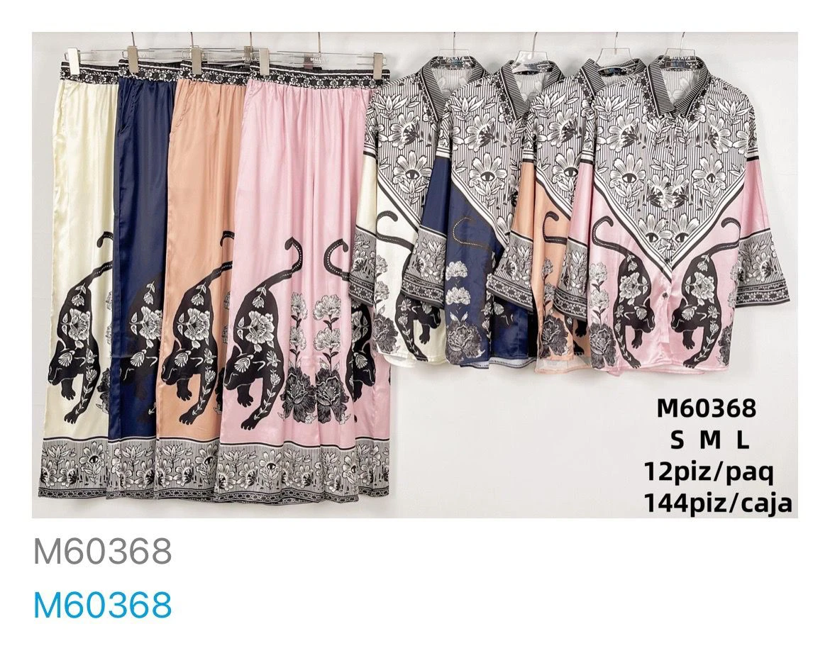 Conjunto con estampado de pantera-M60368