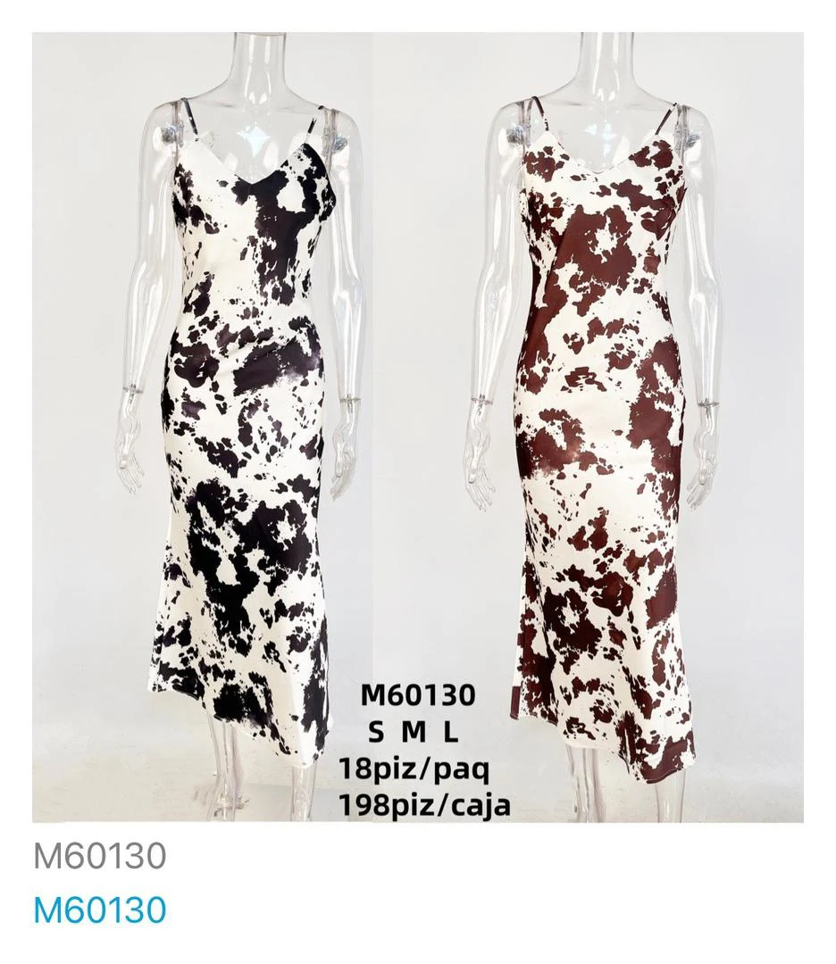Vestido con estampado-M60130