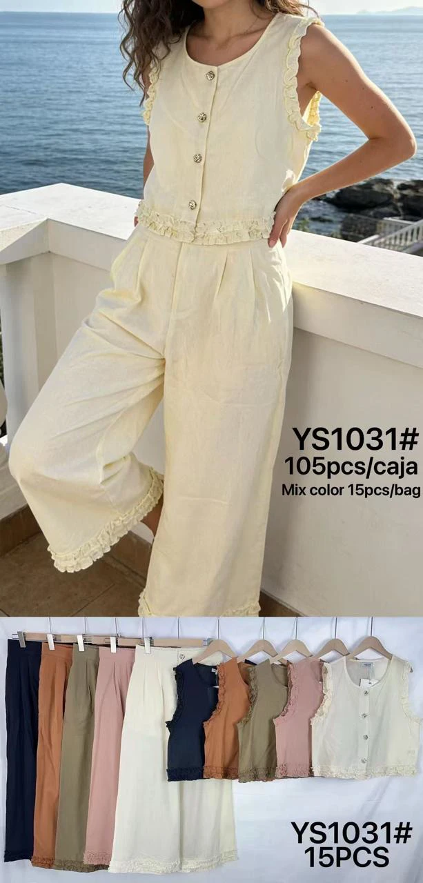 Conjunto de Top y Pantalón-YS1031