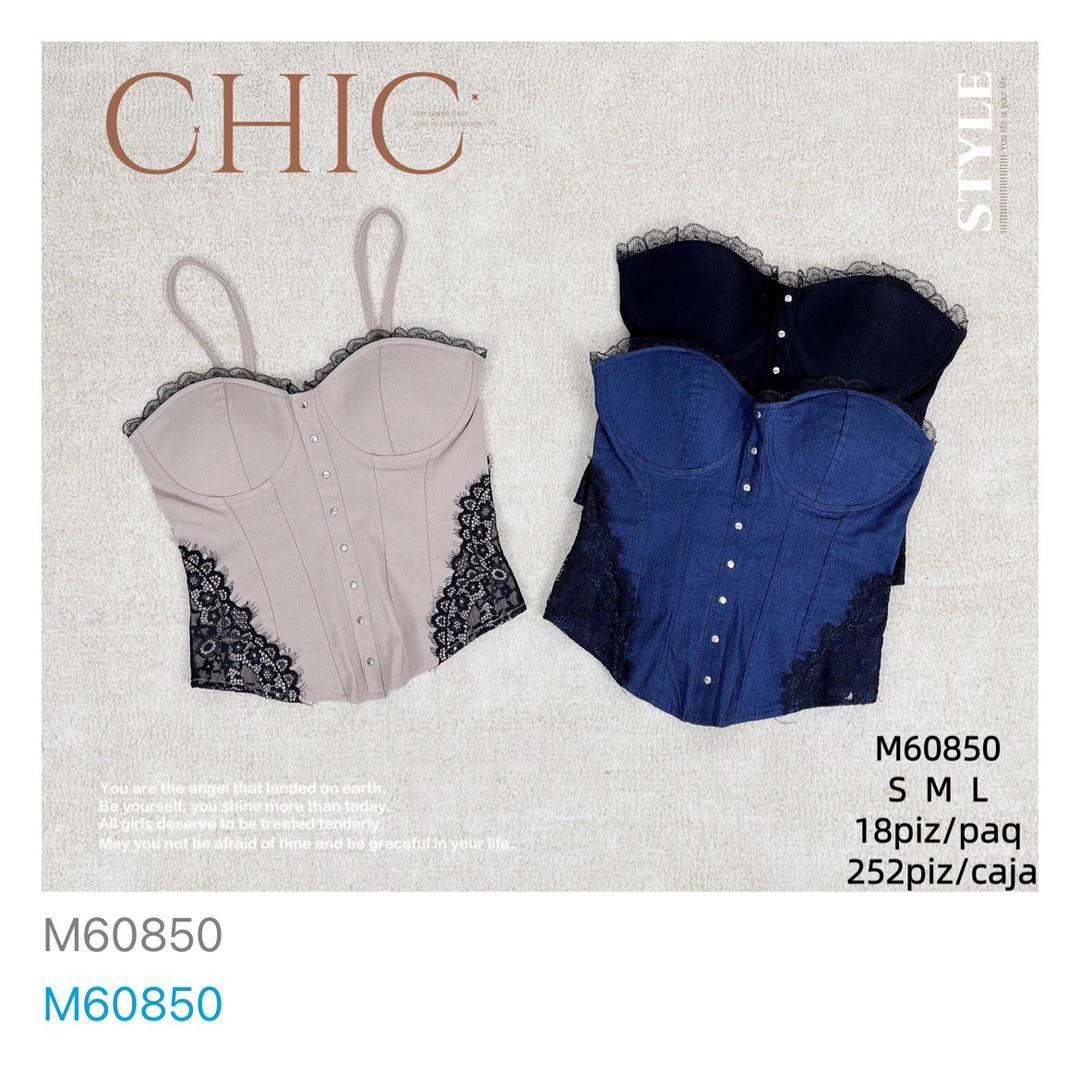 Corset de encaje-M60850
