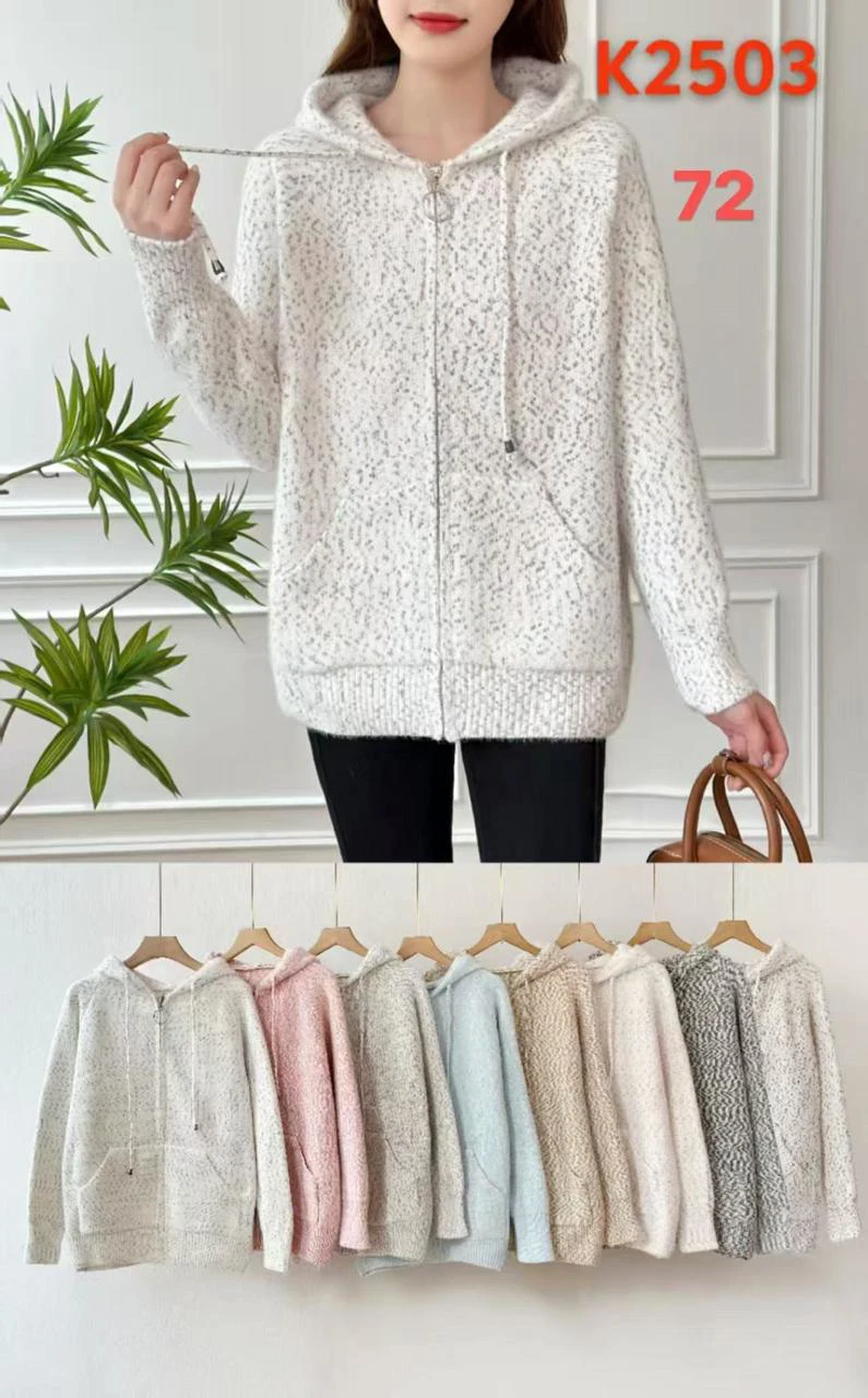 Sudadera con capucha para mujer-K2503